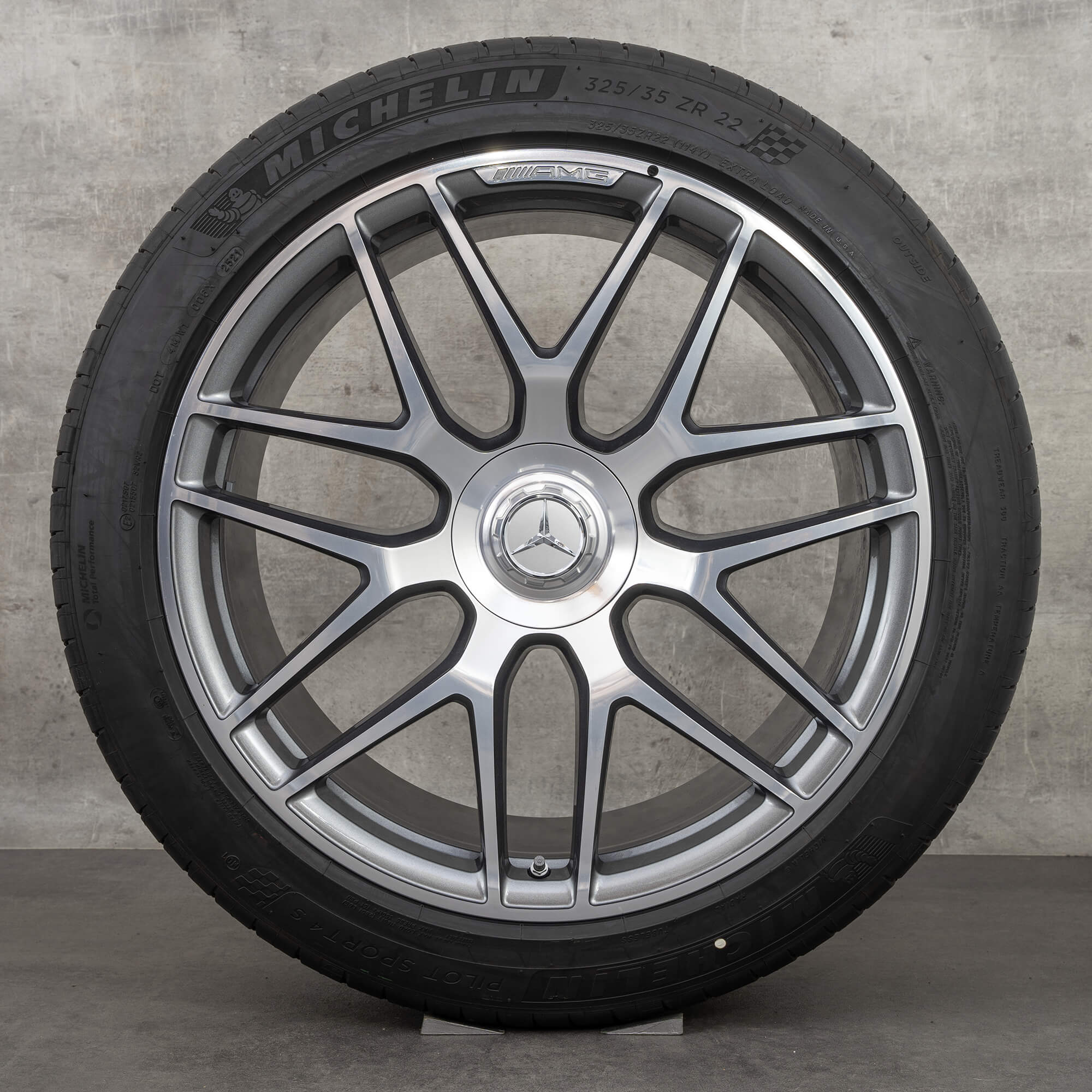 AMG 22 inch rim Mercedes Benz GLE 53 SUV V167 summer tires summer ...