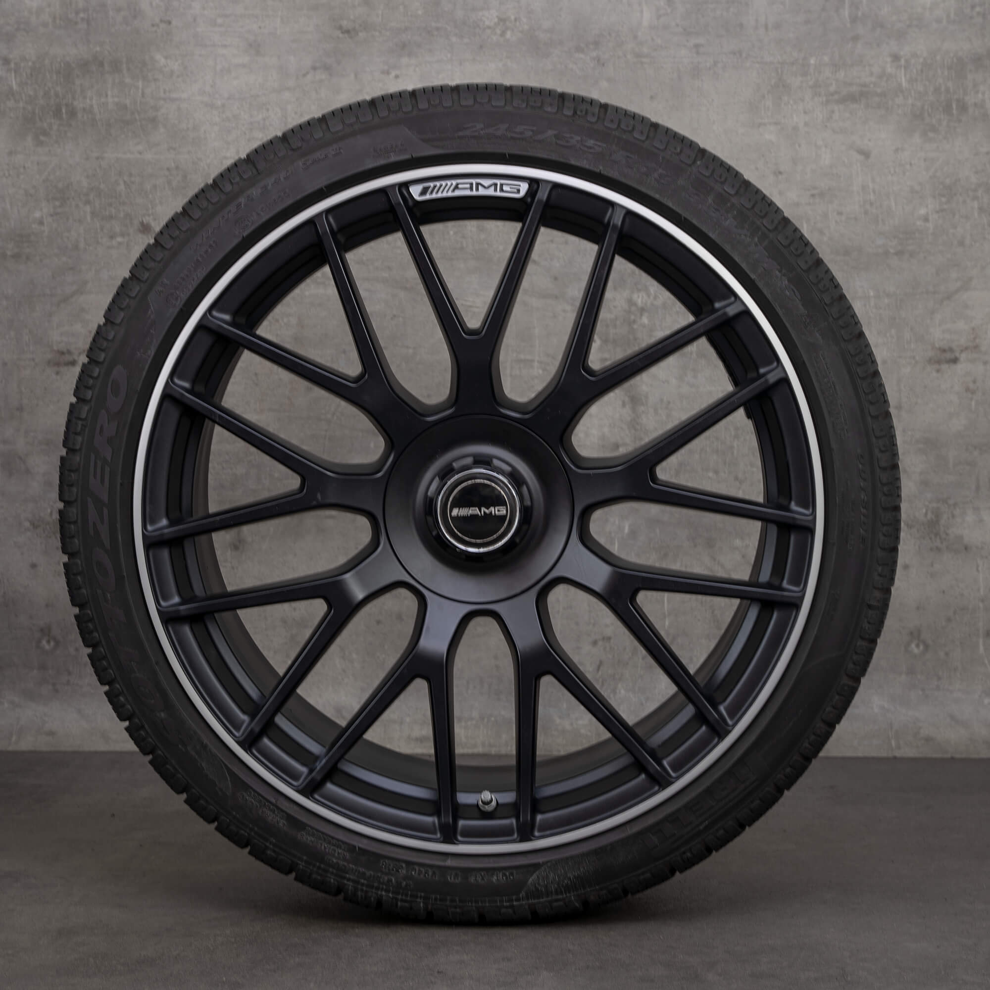 AMG Mercedes Benz jantes 19 pouces C63 S W205 S205 roues hiver pneus hiver