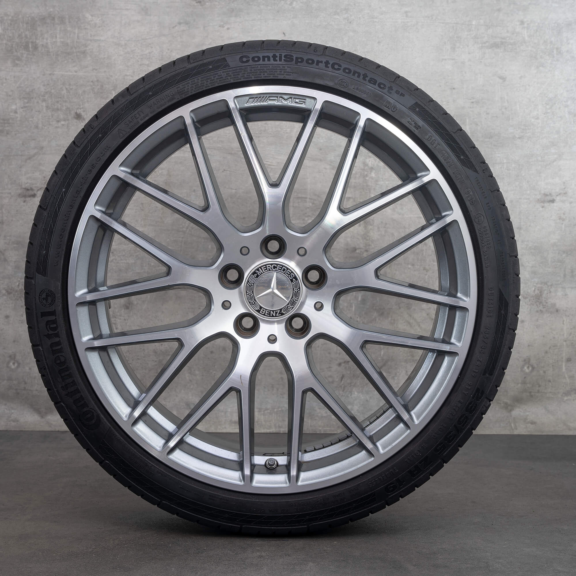 AMG 19 inch Mercedes Benz velgen A45 CLA45 W176 C117 zomervelgen zomerbanden