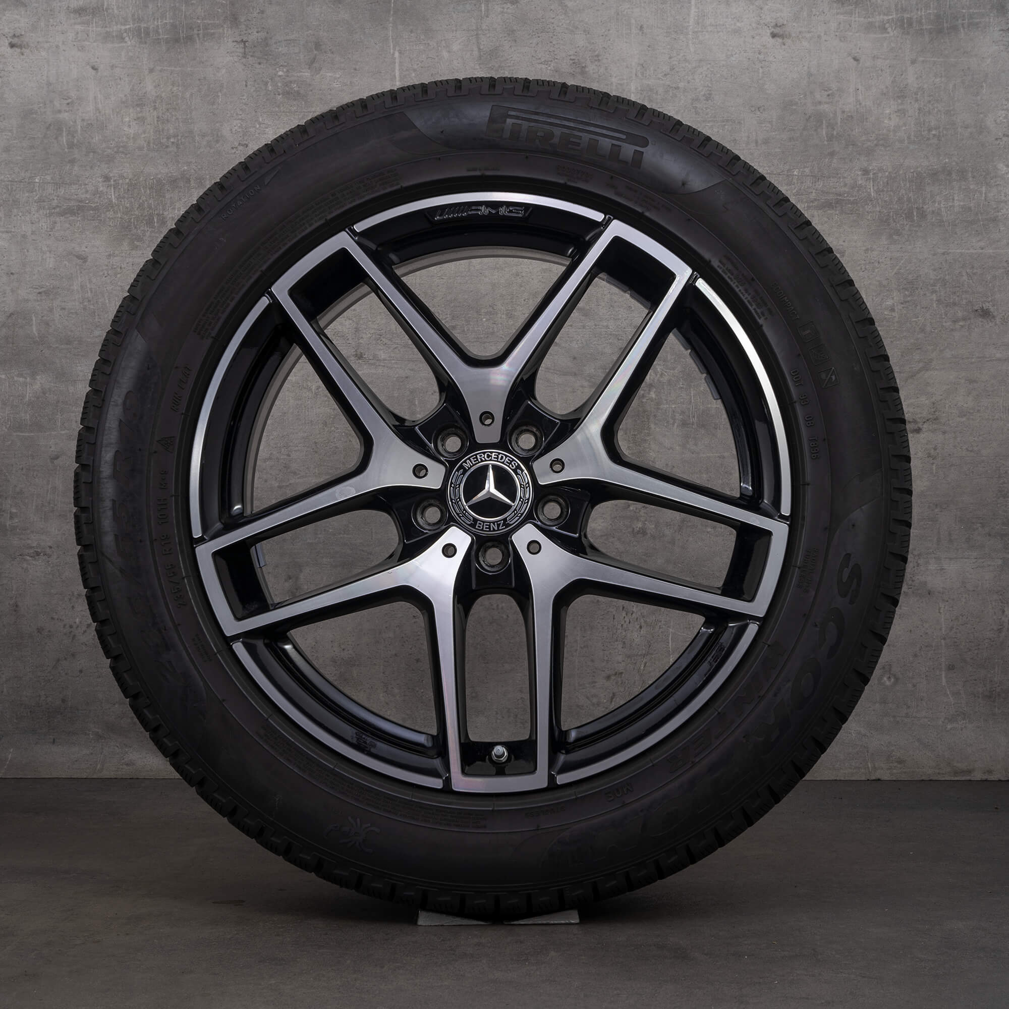 AMG Mercedes GLC Coupé C253 X253 winter tires 19 inch OEM wheels