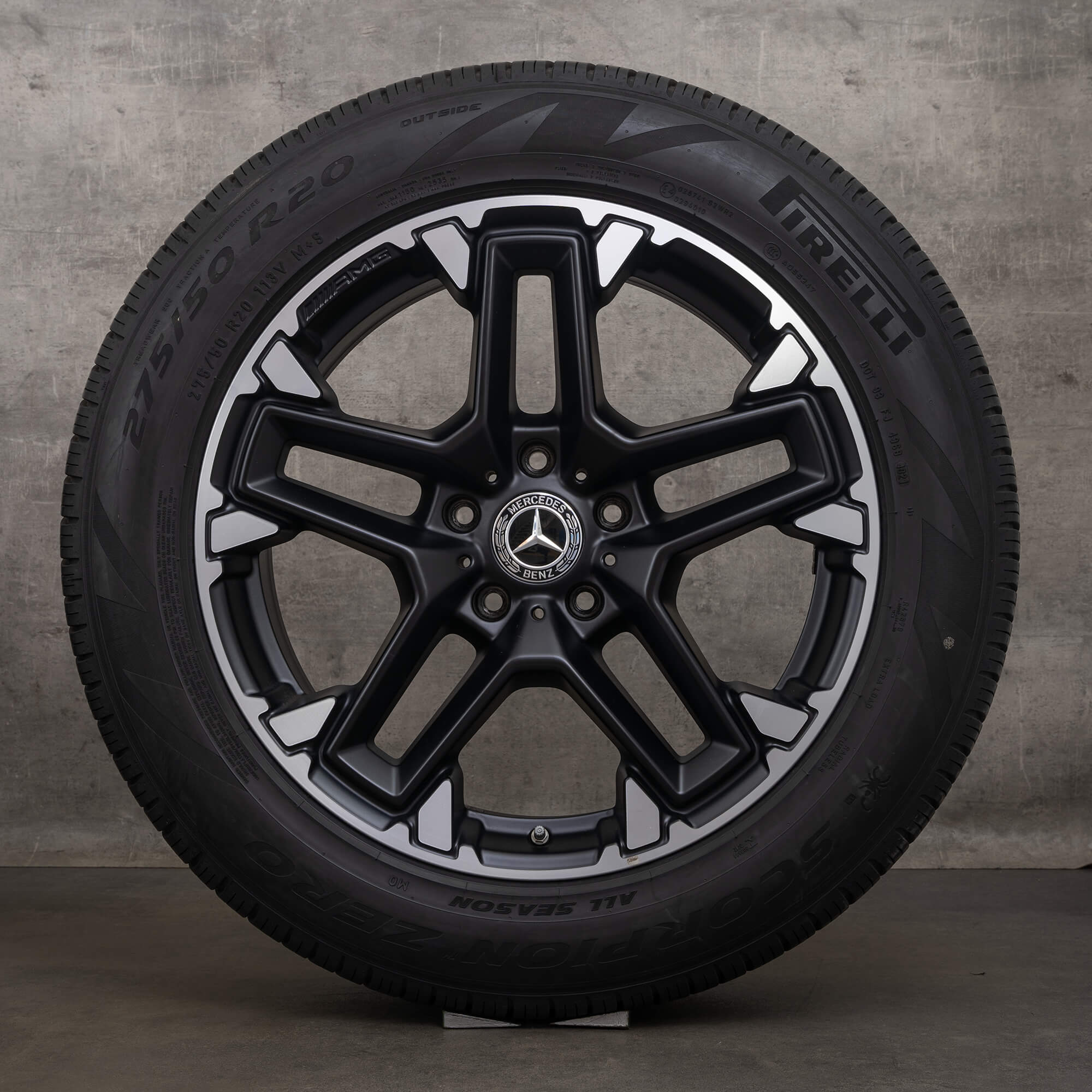 OEM AMG Mercedes Benz G Class G63 rims 20 inch W463A all-weather tires