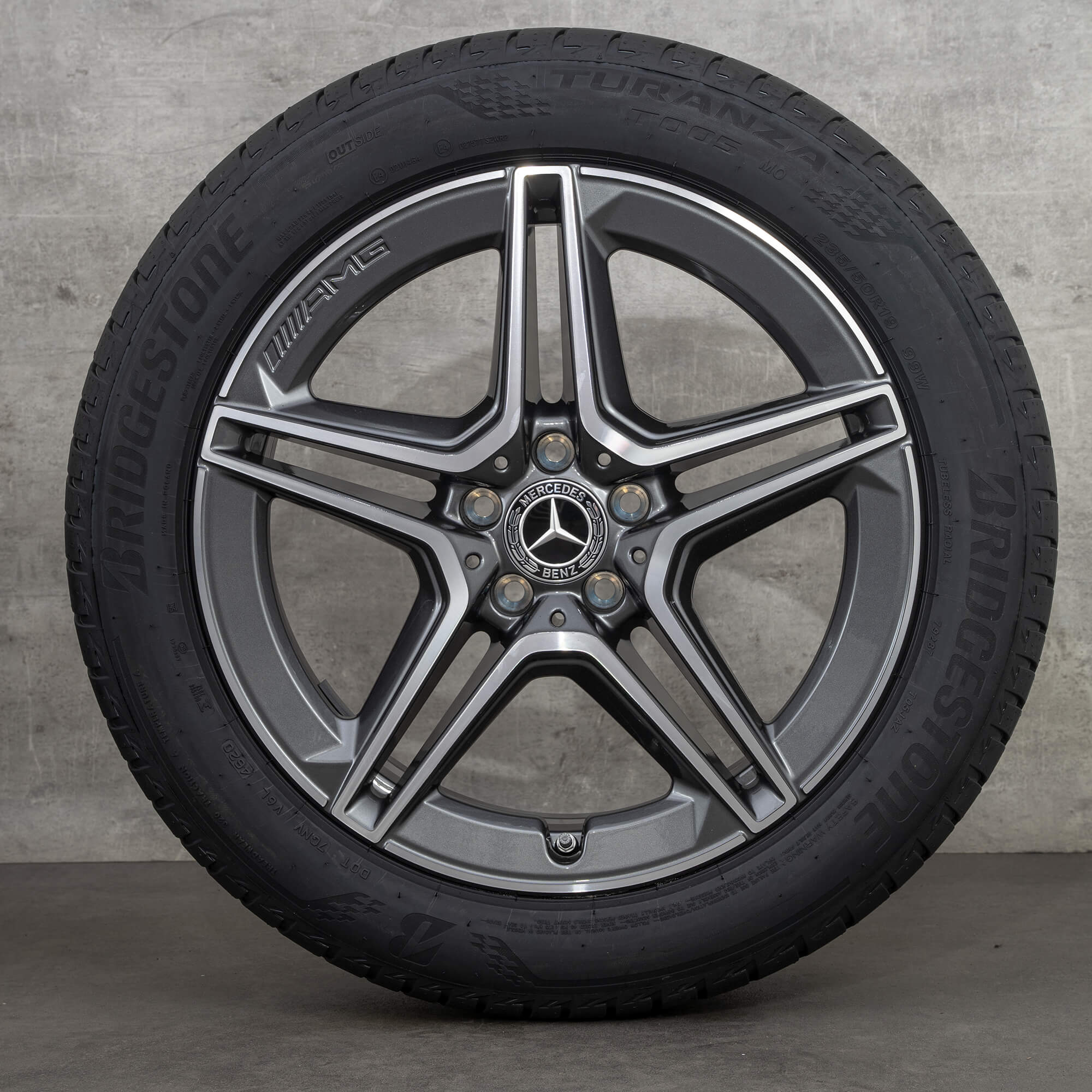 AMG 19 pouces Mercedes Benz GLA H247 GLB X247 roues d'été A2474011500 NOUVEAU