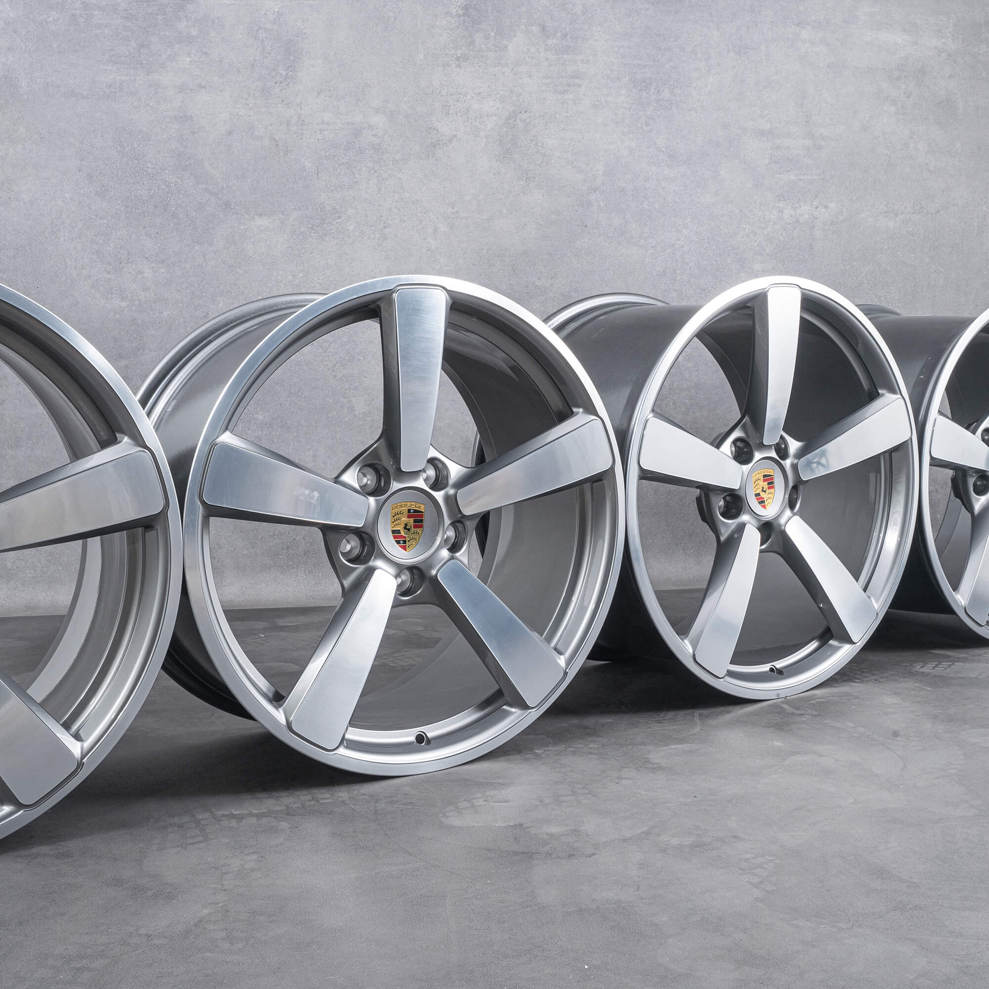 Originale Porsche 992 fælge 20 21 tommer Turbo S 992601025AE 992601025AJ 12J