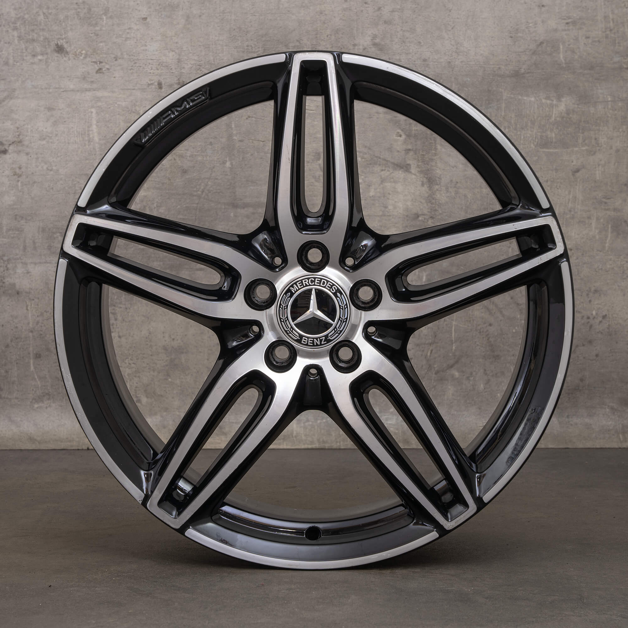 T Mercedes-Benz AMG 19インチ ホイールセット AMG Mercedes Benz E-Class W213 S213 C238 A238 19 inch rims black