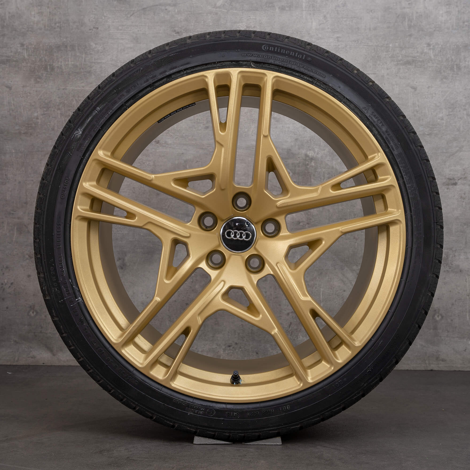 Oryginalne felgi Audi R8 20 cali 4S letnie koła 4S0601025AF 4S0601025AJ aurum satynowe wykończenie NOWOŚĆ