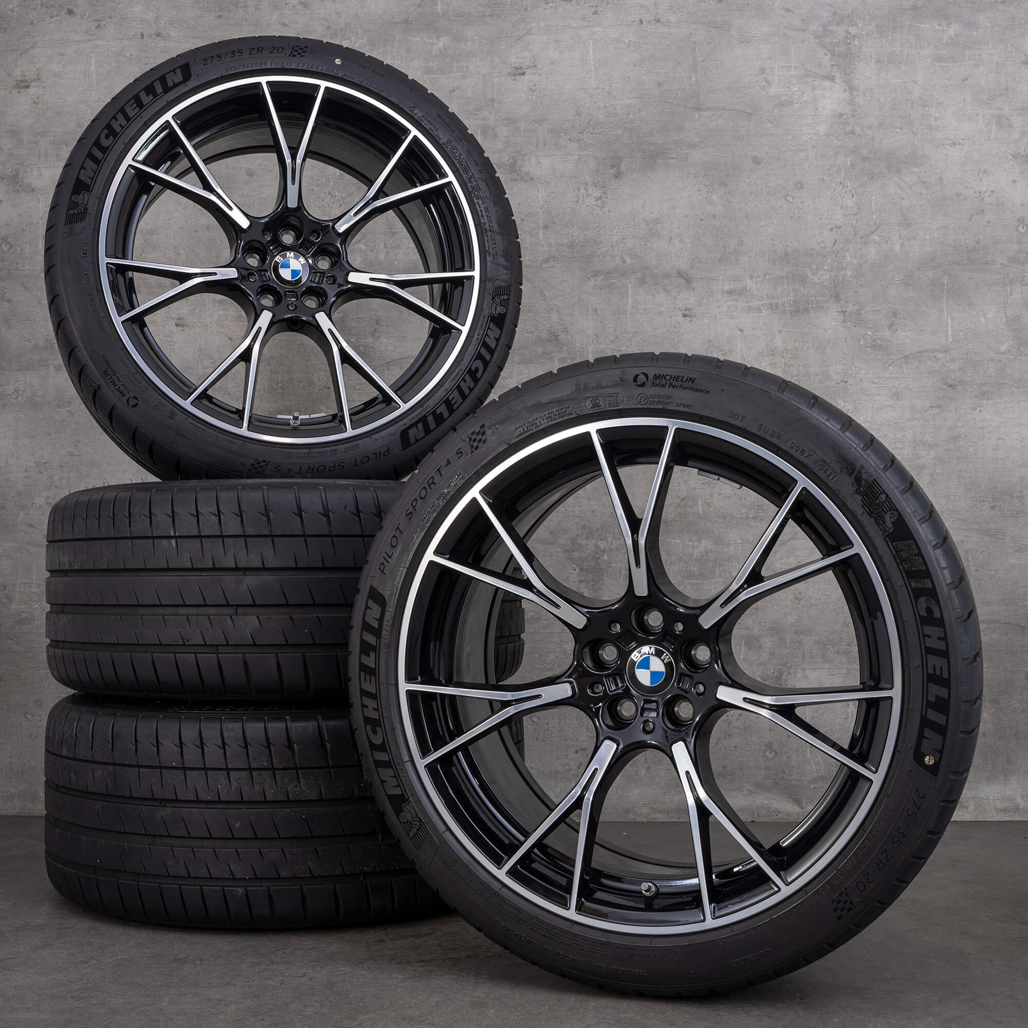 BMW 20 Zoll Felgen M5 F90 M8 F91 F92 Alufelgen M789 Sommerreifen 