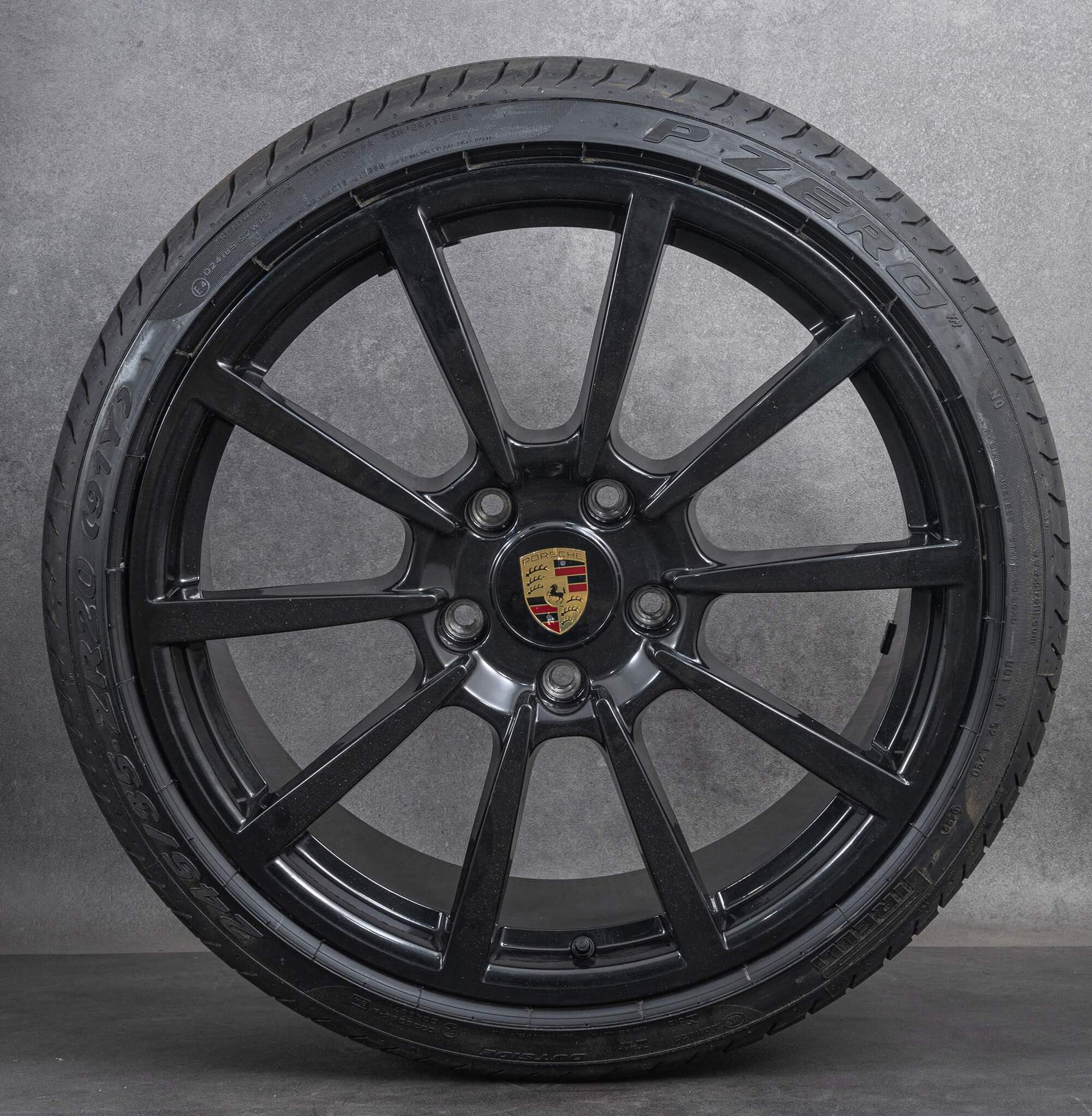 OEM Porsche rims 20 inch 991 Classic C2 Carrera summer tires wheels