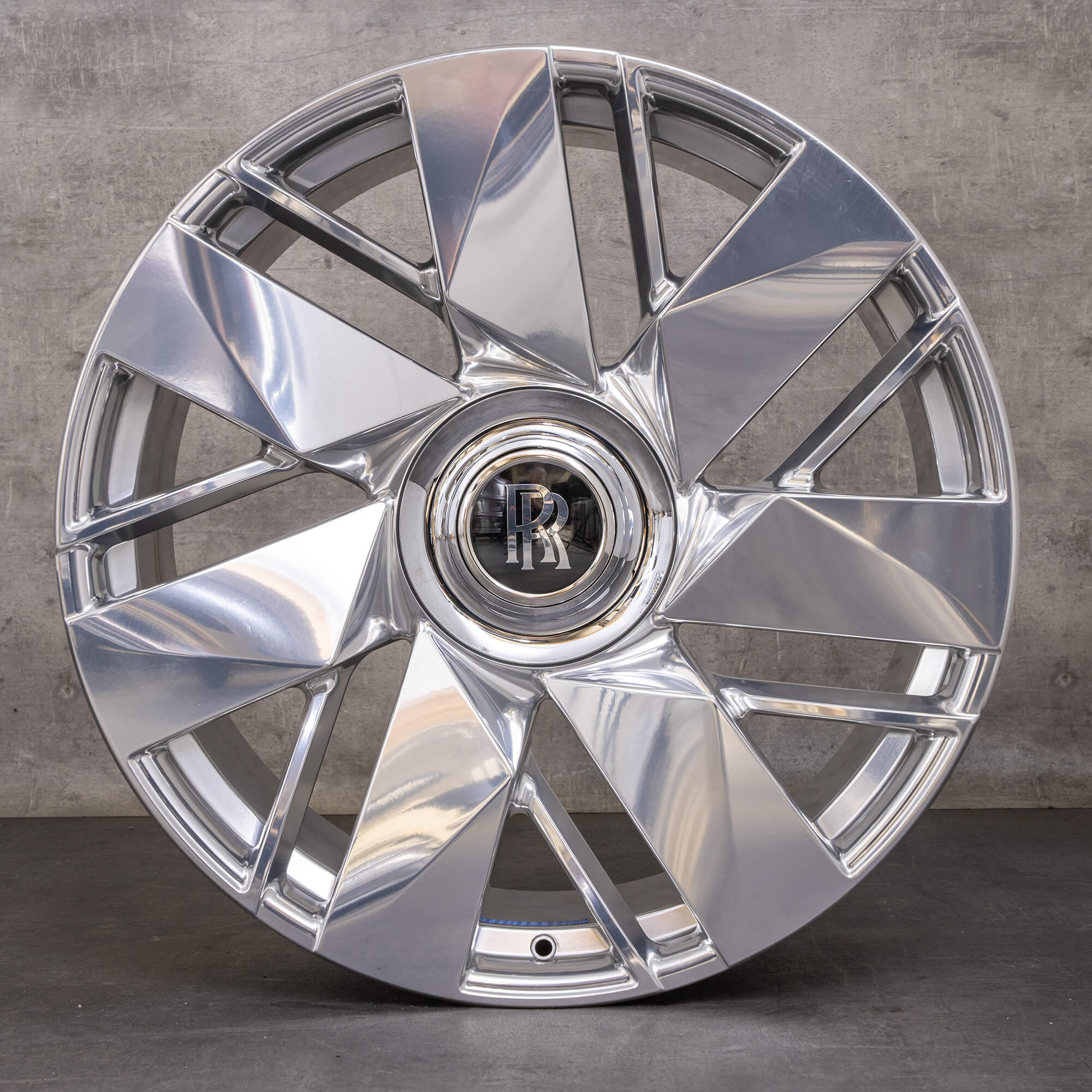 Orijinal Rolls Royce Cullinan jantlar 23 inç 5A5F960 5A5F969 krom