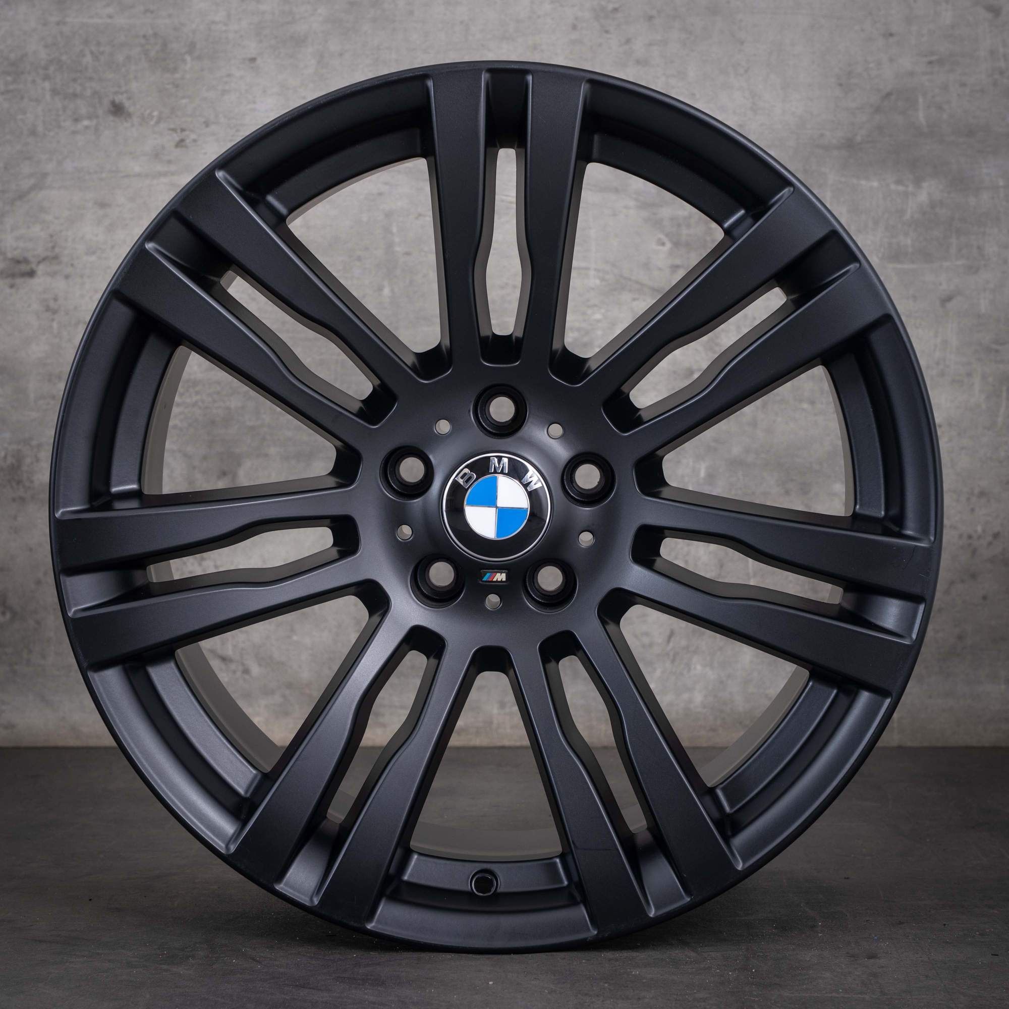Originale BMW X5 X6-felger 20 tommer E70 E71 Styling 333 M 7842183 7842184 matt svart lakkert