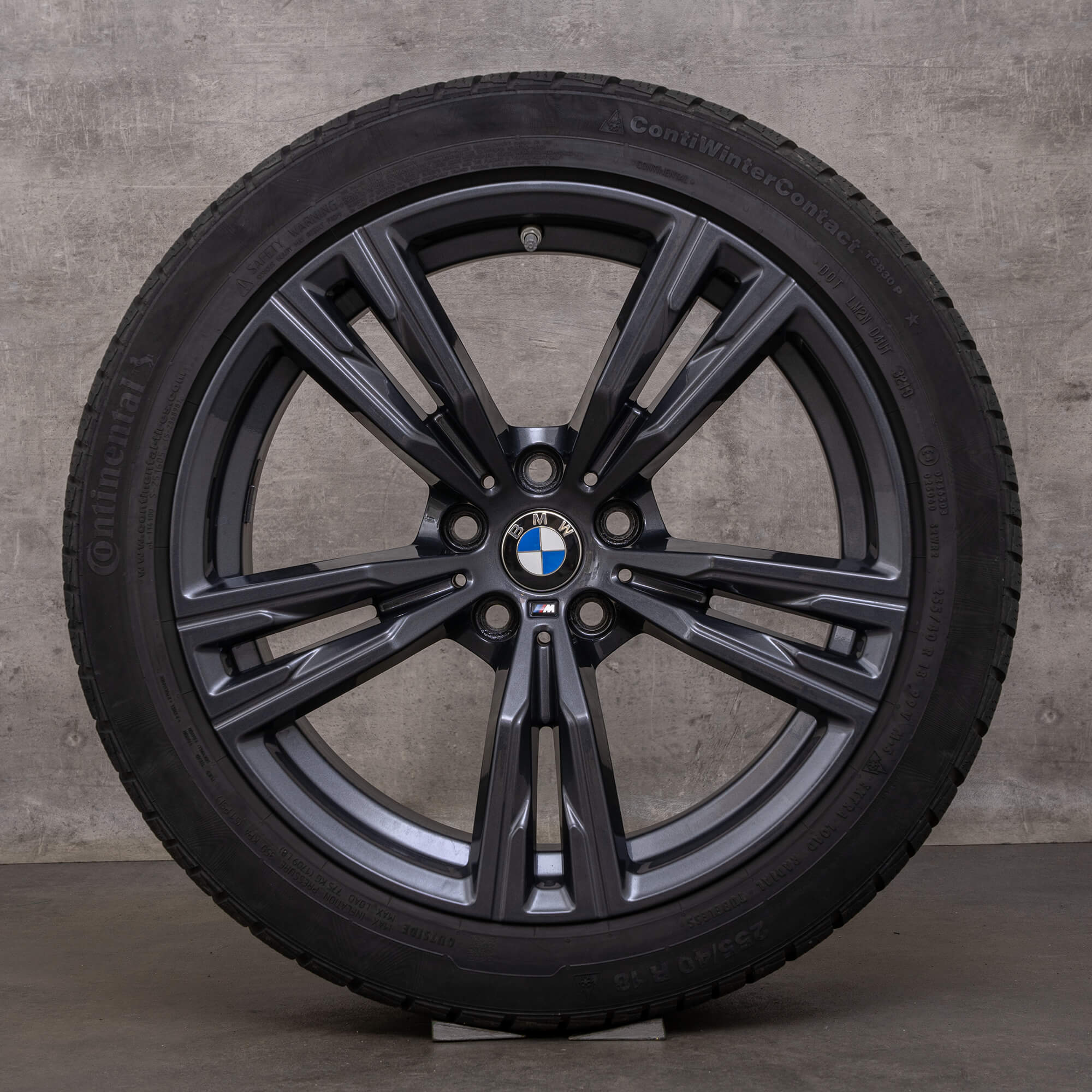 Originale BMW Z4 ruote invernali 18 pollici G29 cerchi styling 798 M 8091466 8091467 grigio orbita