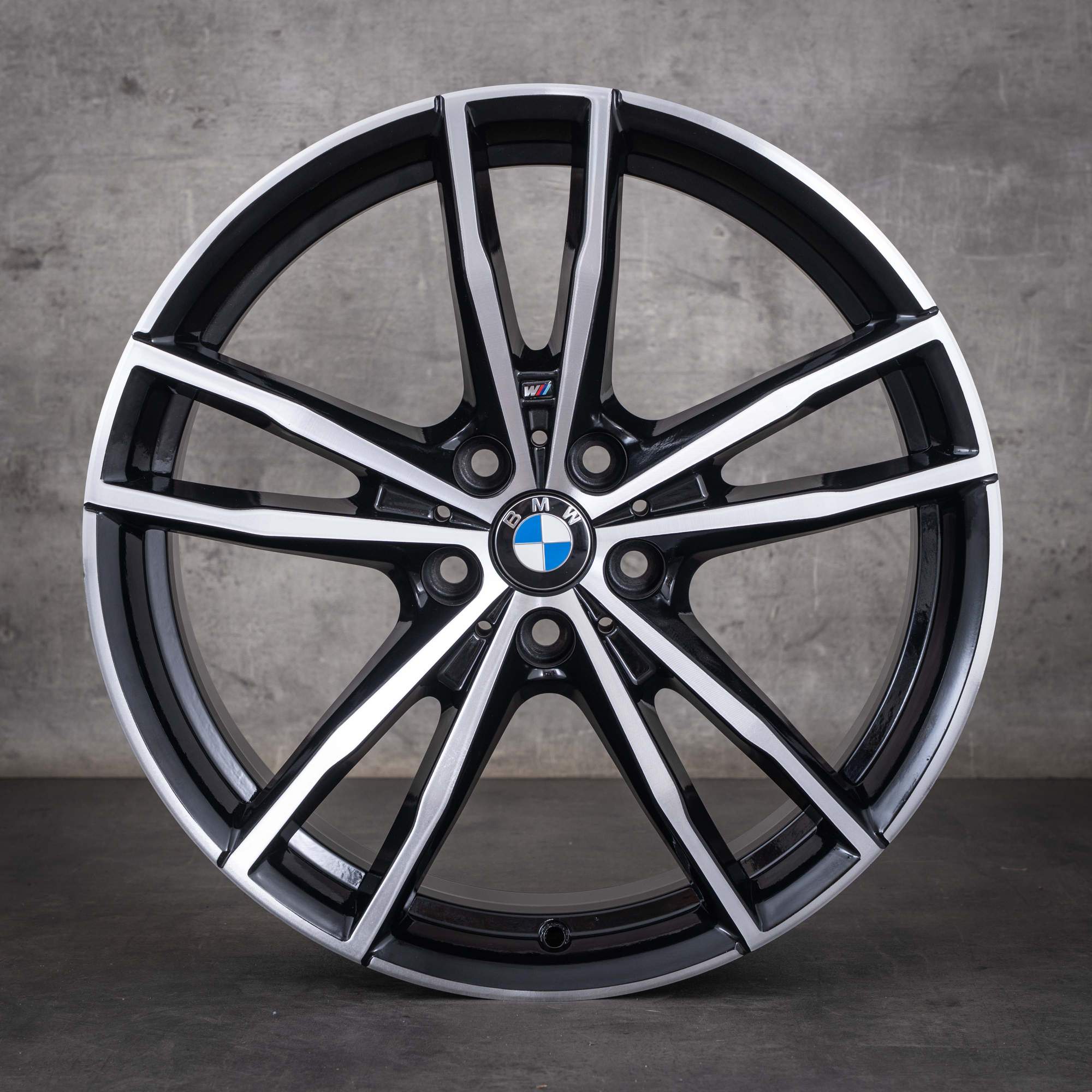 Original BMW 2er 3er 4er Felgen 19 Zoll G42 G20 G21 G22 G23 Styling 791 M 8090094 8090095 schwarz glanzgedreht