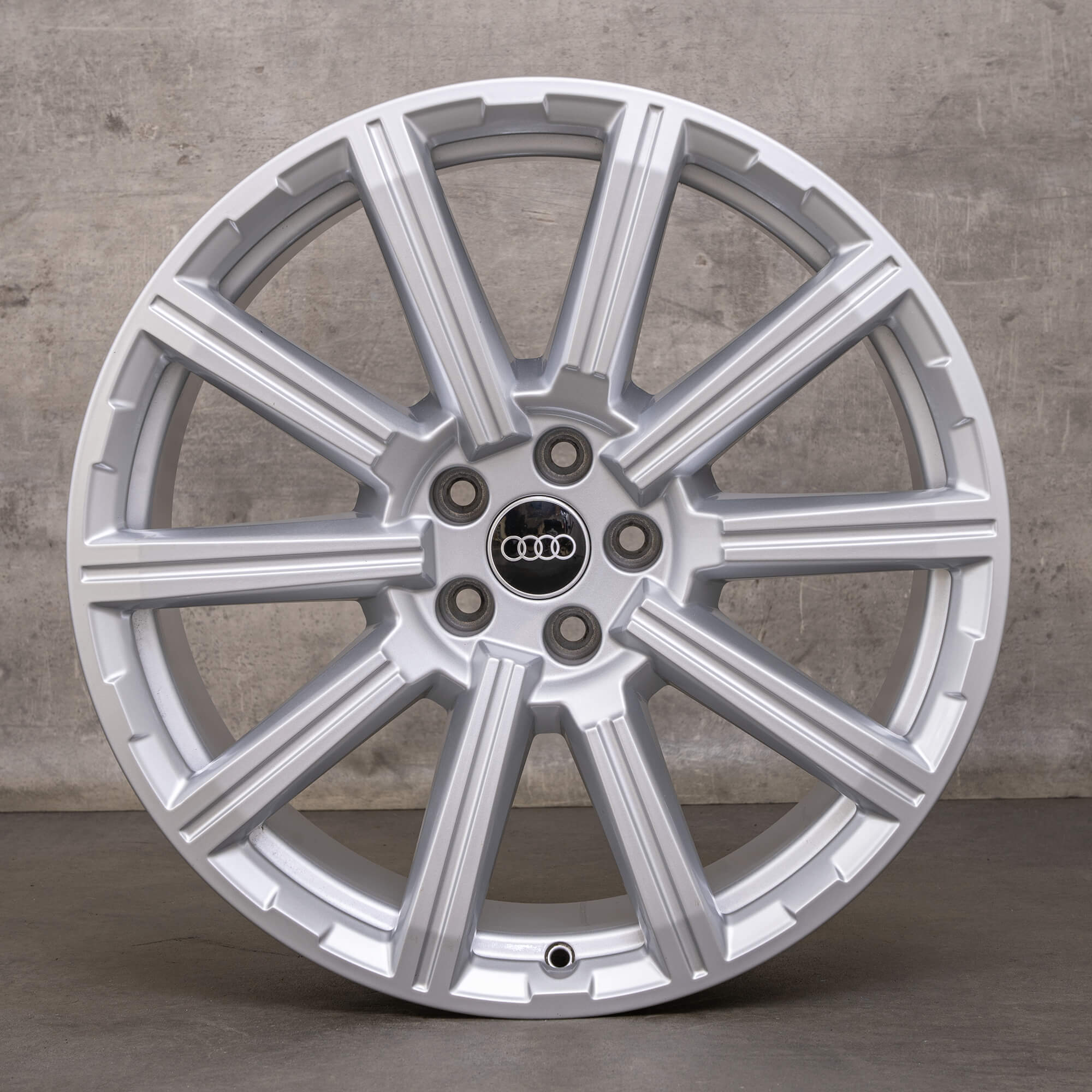 Jantes originales Audi Q7 SQ7 20 pouces 4M 4M0601025AE argent