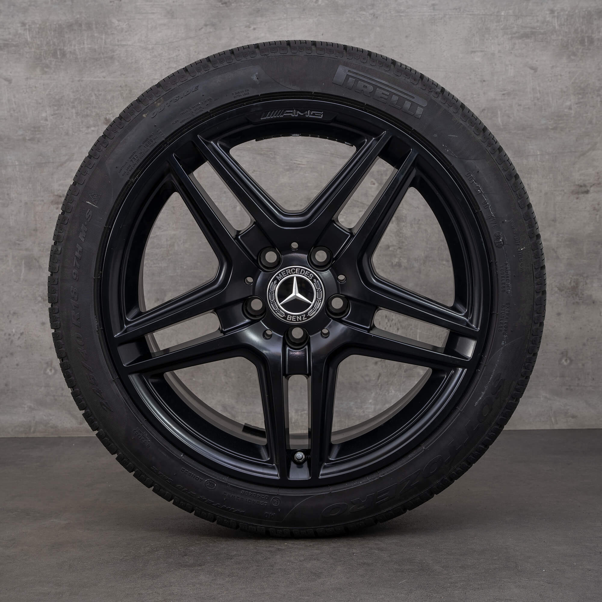 AMG 18 inch Mercedes E-Class W212 S212 winter tires wheels A2124013602