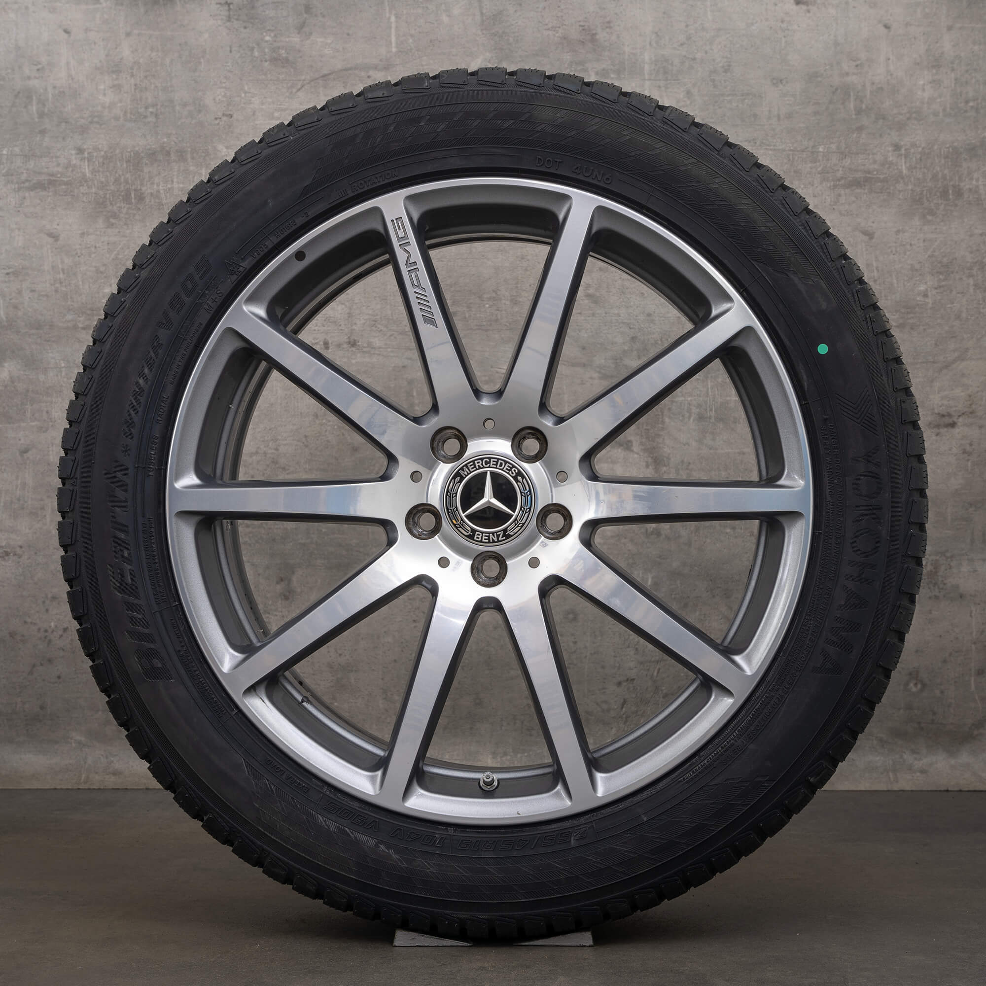W222 S63 AMG 純正ホイール 255/45/19 285/40/19 Original AMG