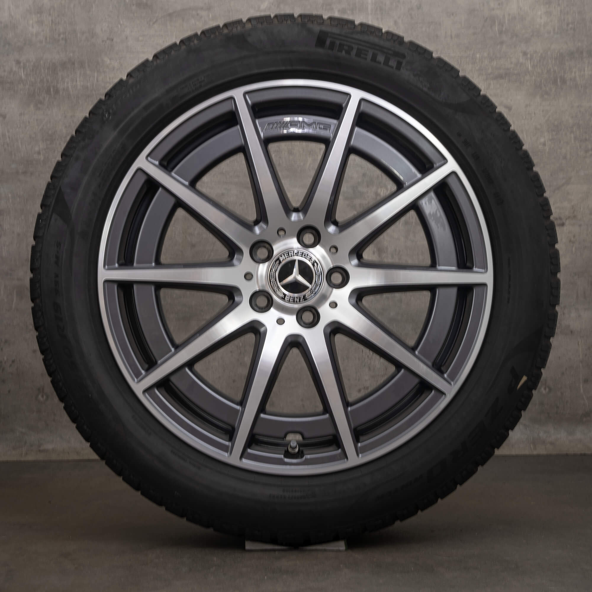 Originale Mercedes Benz GLA GLB 35 45 AMG vinterhjul 19 tommer H247