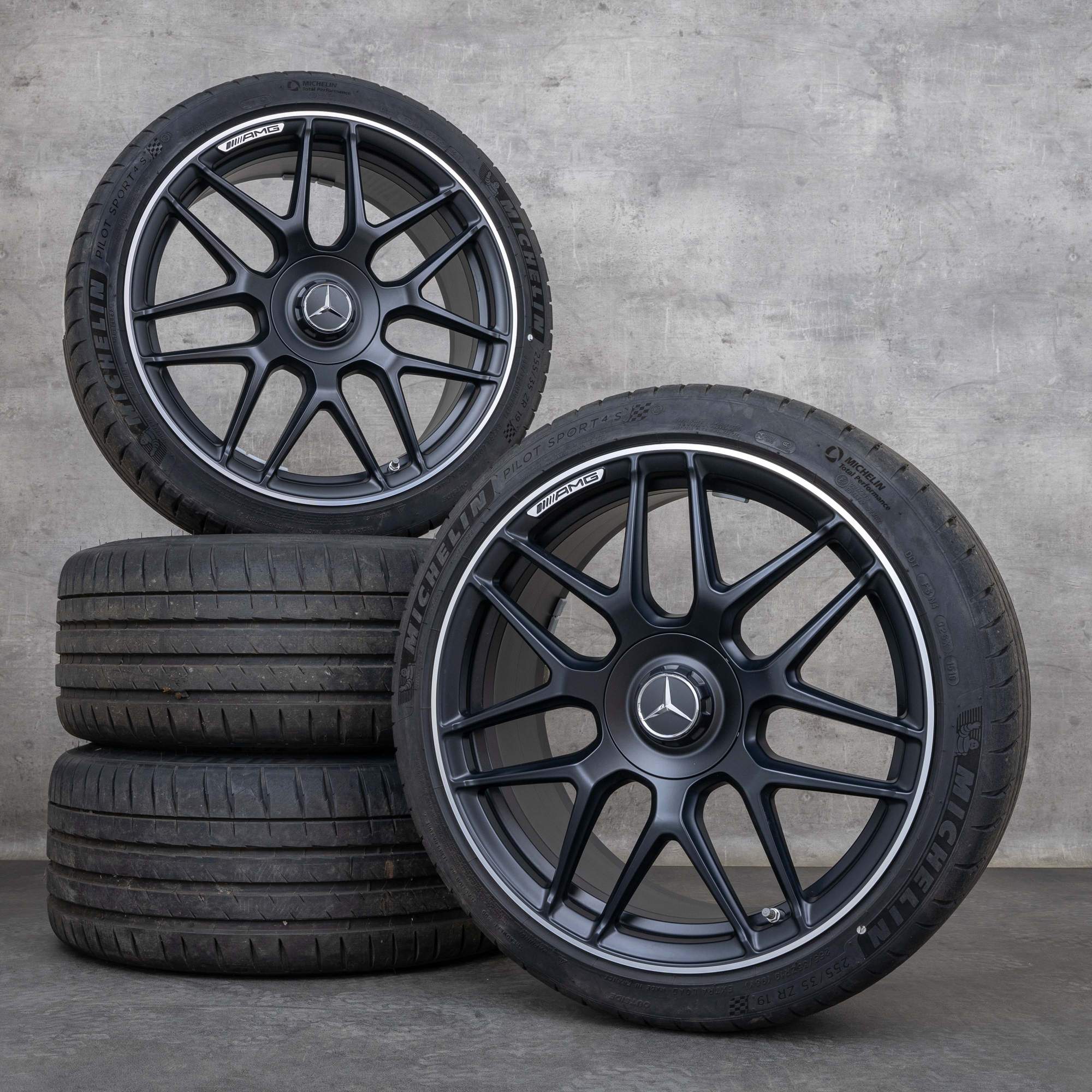 OEM Mercedes Benz CLA 45 & S AMG rims 19 inch C118 X118 summer wheels ...