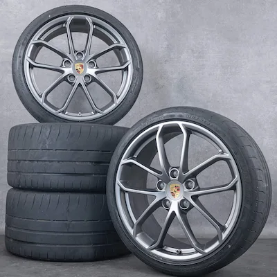 Original Porsche Boxster/Cayman wheels with summer tyres 20 inch