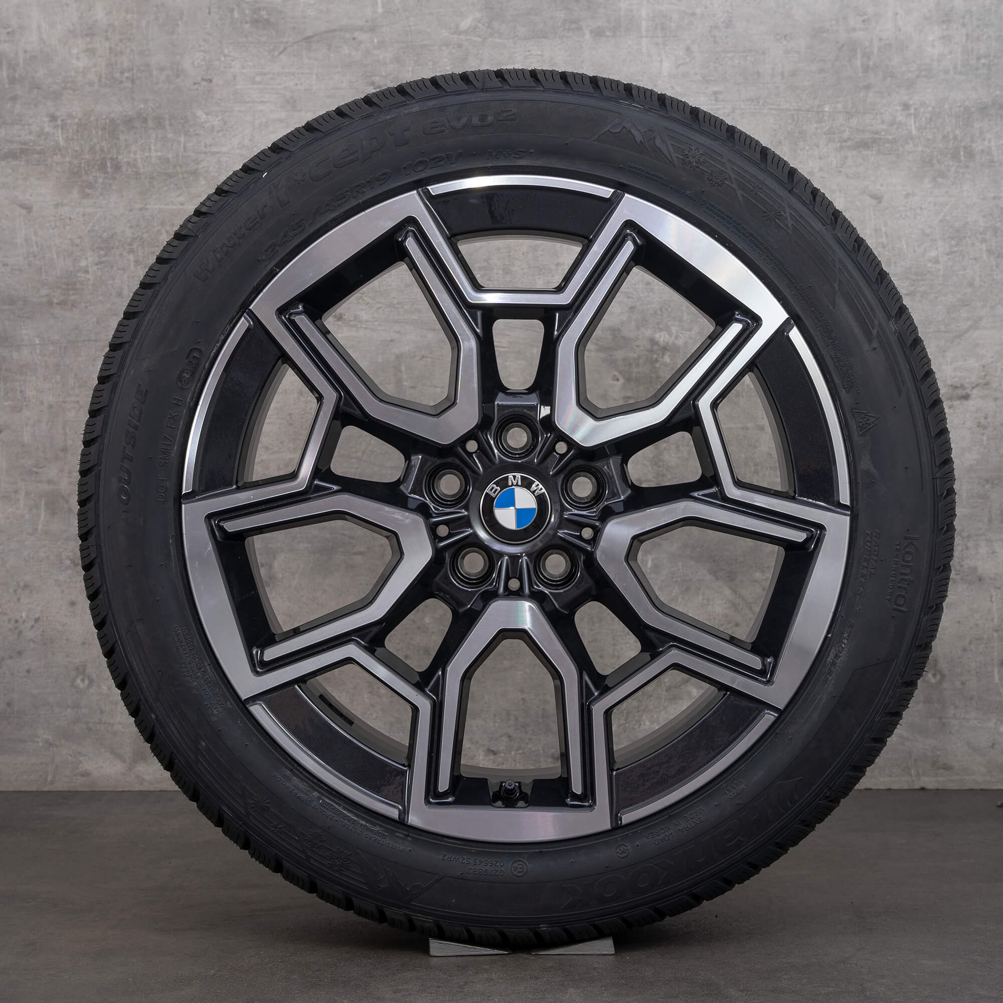 BMW X1 iX1 U11 kış jantları 19 inç stil 867 jant lastikleri 6898041 YENİ