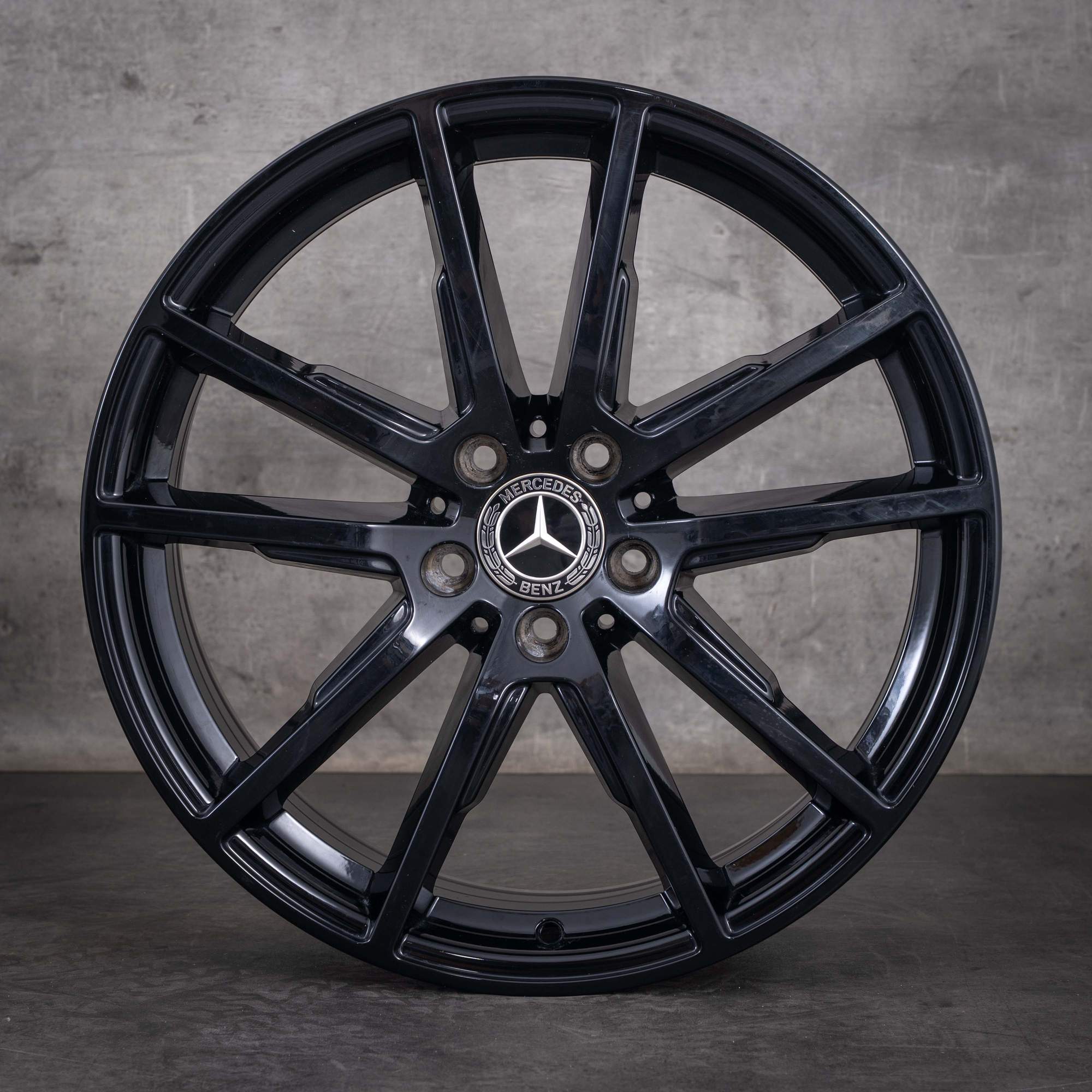 OEM Mercedes-Benz EQE 19inch SUV X294 rims A2944010400 Tremolite Gray Aluminum rims