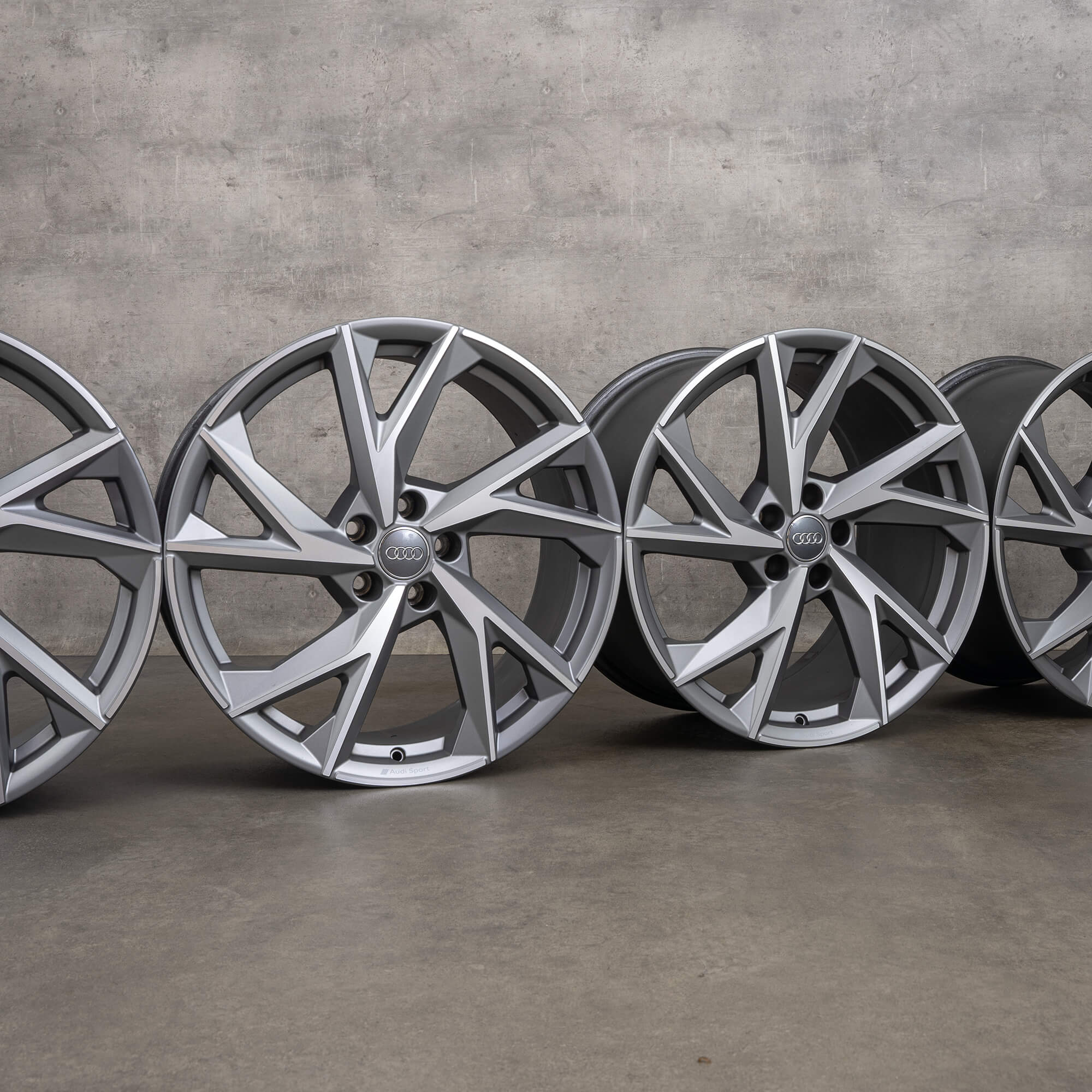 Llantas Audi R8 4S de 20 pulgadas 4S0601025BT 4S0601025CB titanio pulido mate