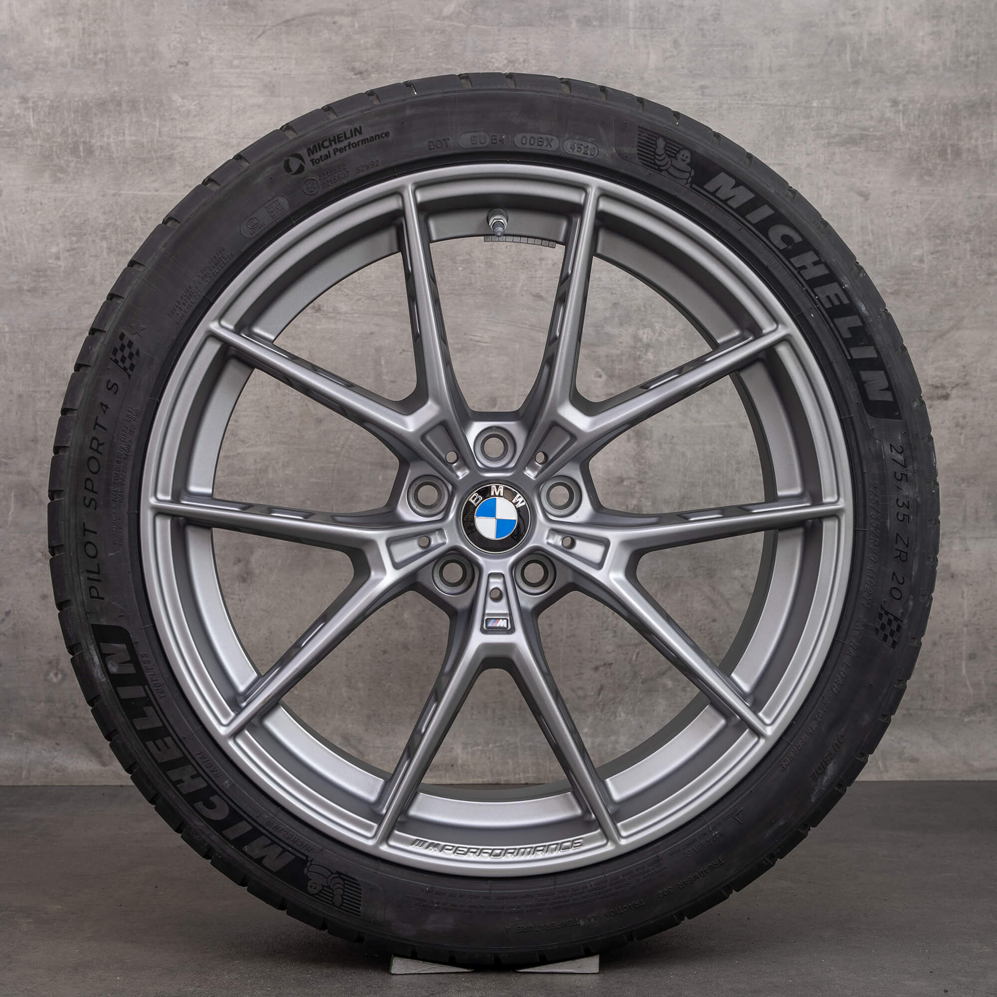 BMW M5 F90 M8 F91 F92 M863 summer wheels tires 20 inch alloy rims New