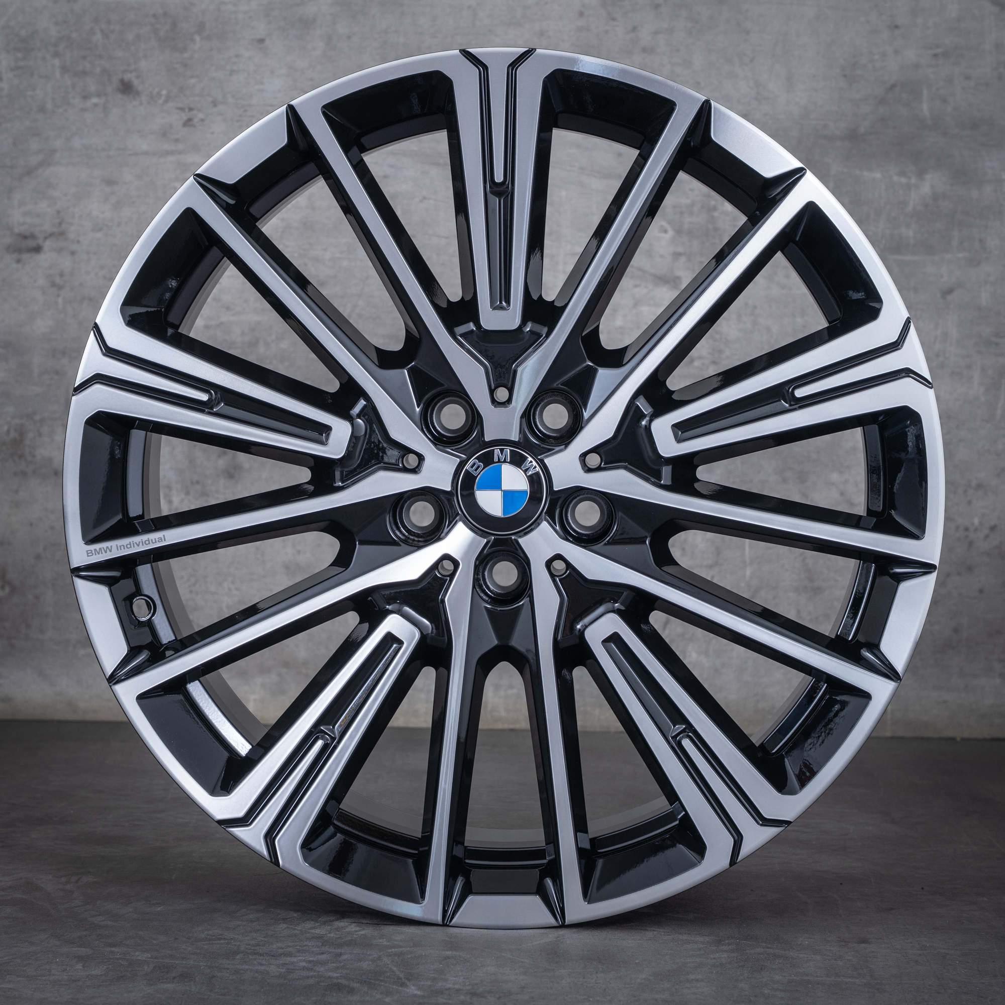 Oryginał BMW X1 iX1 X2 iX2 koła 20 cali U11 U10 letnie stylizowane 869 6898042 czarne polerowane NOWOŚĆ