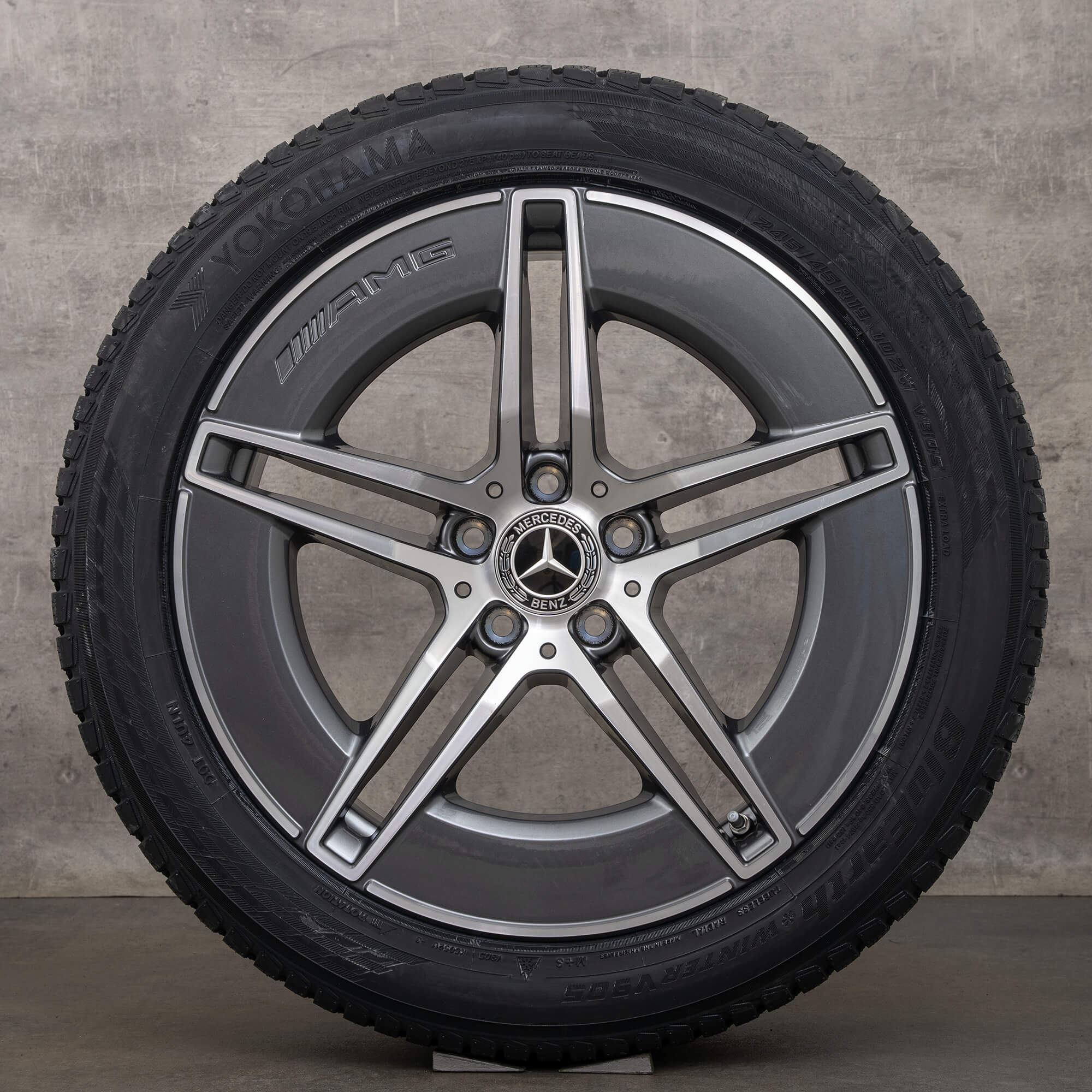 AMG Mercedes E-klasse winterbanden 19 inch W214 S214 velgen A2144010300 A2144010400 NIEUW