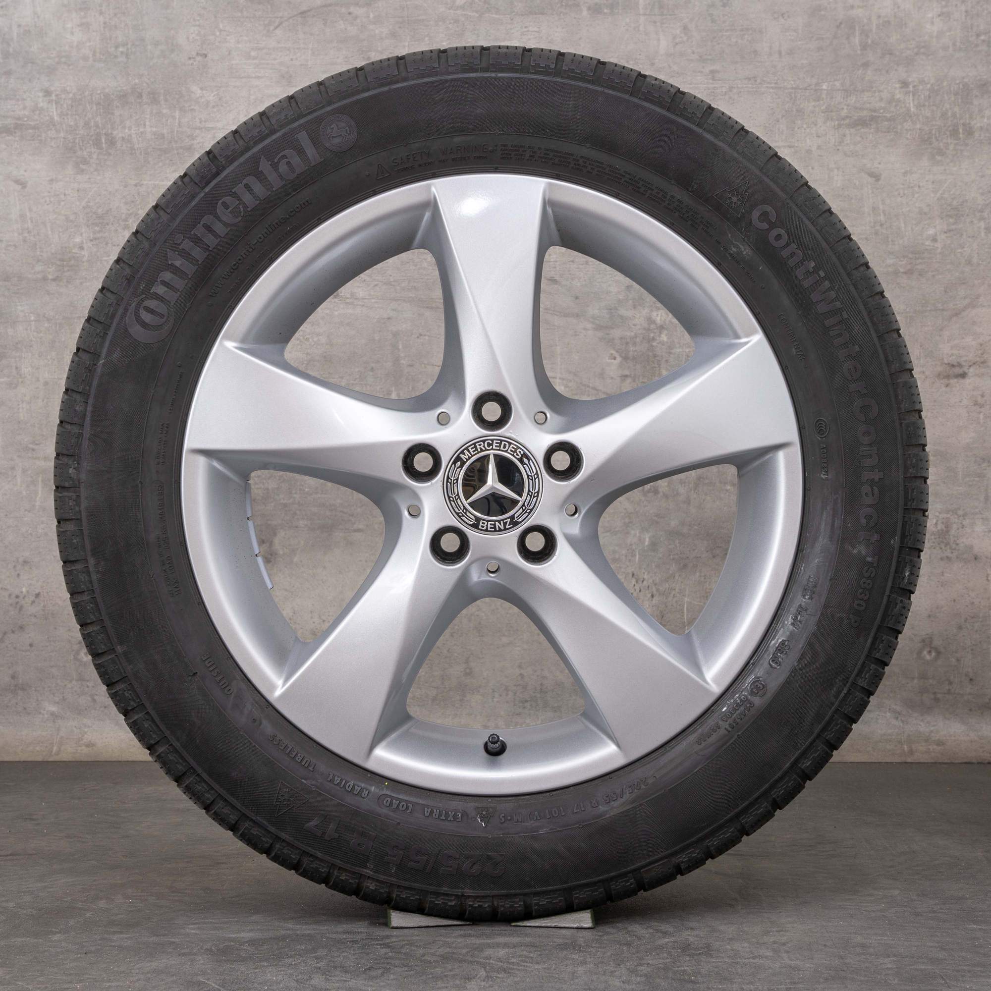 Alkuperäiset Mercedes Benz V-sarja Vito talvirenkaat 17 tuuman W447 W639 vanteet A4474012200 vanadiinihopea