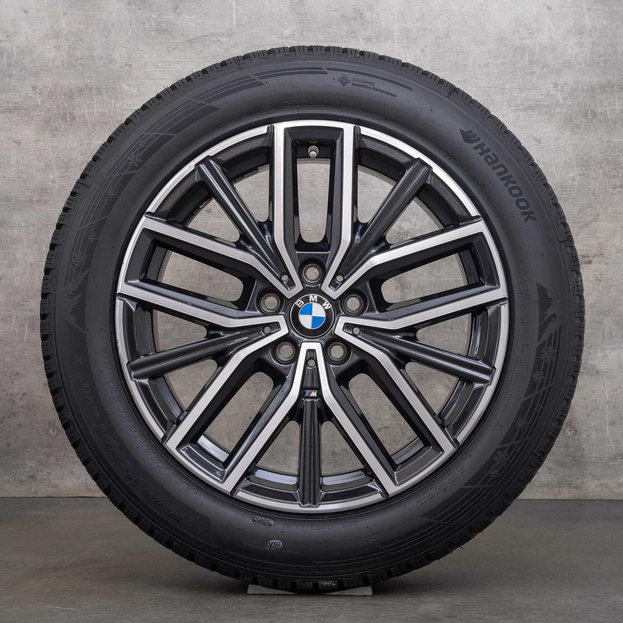 Original BMW X1 iX1 U11 U12 X2 U10 18 Zoll Winterreifen Felgen 838 M NEU