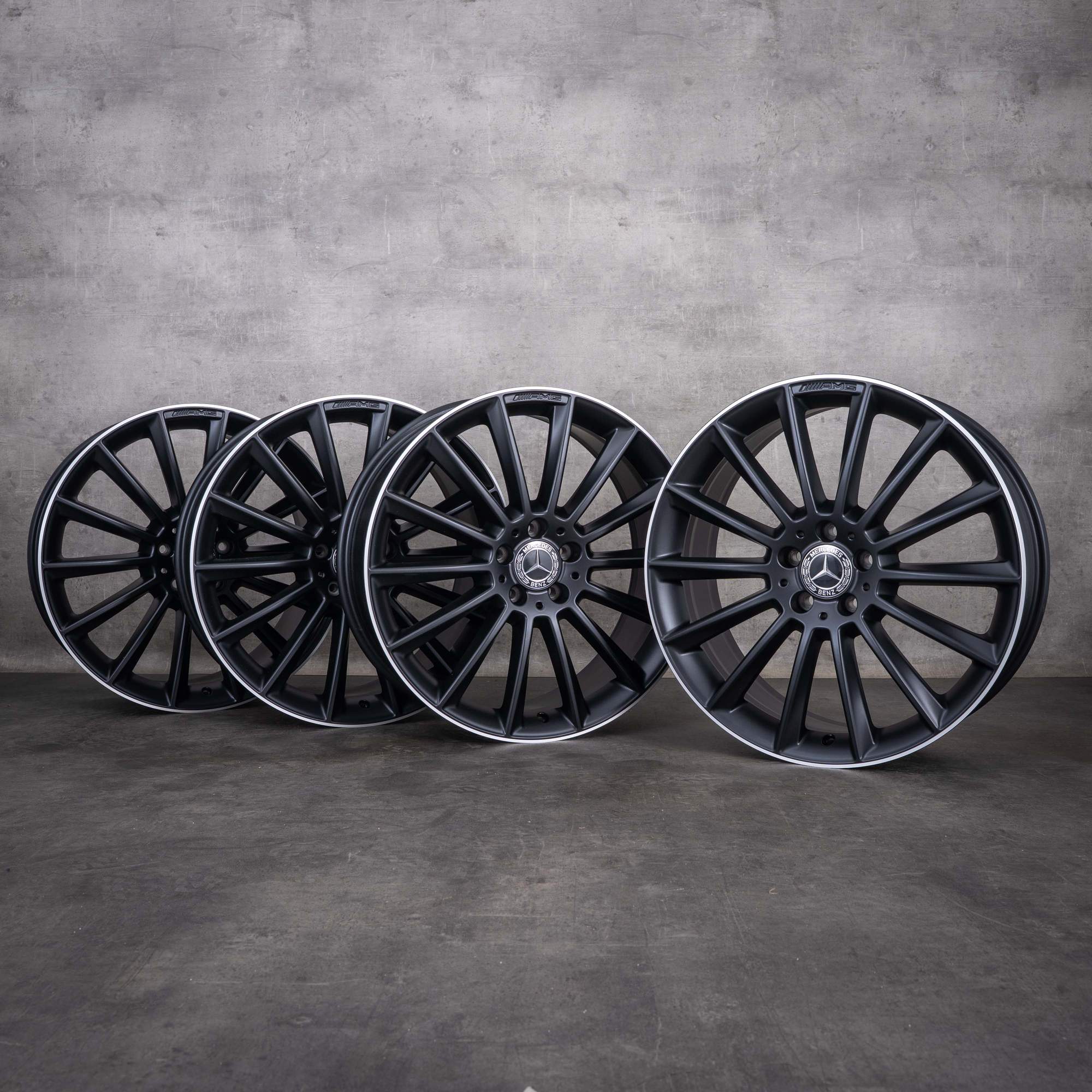 Original Mercedes Benz E-Klasse AMG Felgen 20 Zoll W213 S213 C238 A238 A2134012200 A2134012300 schwarz matt glanzgedreht NEU