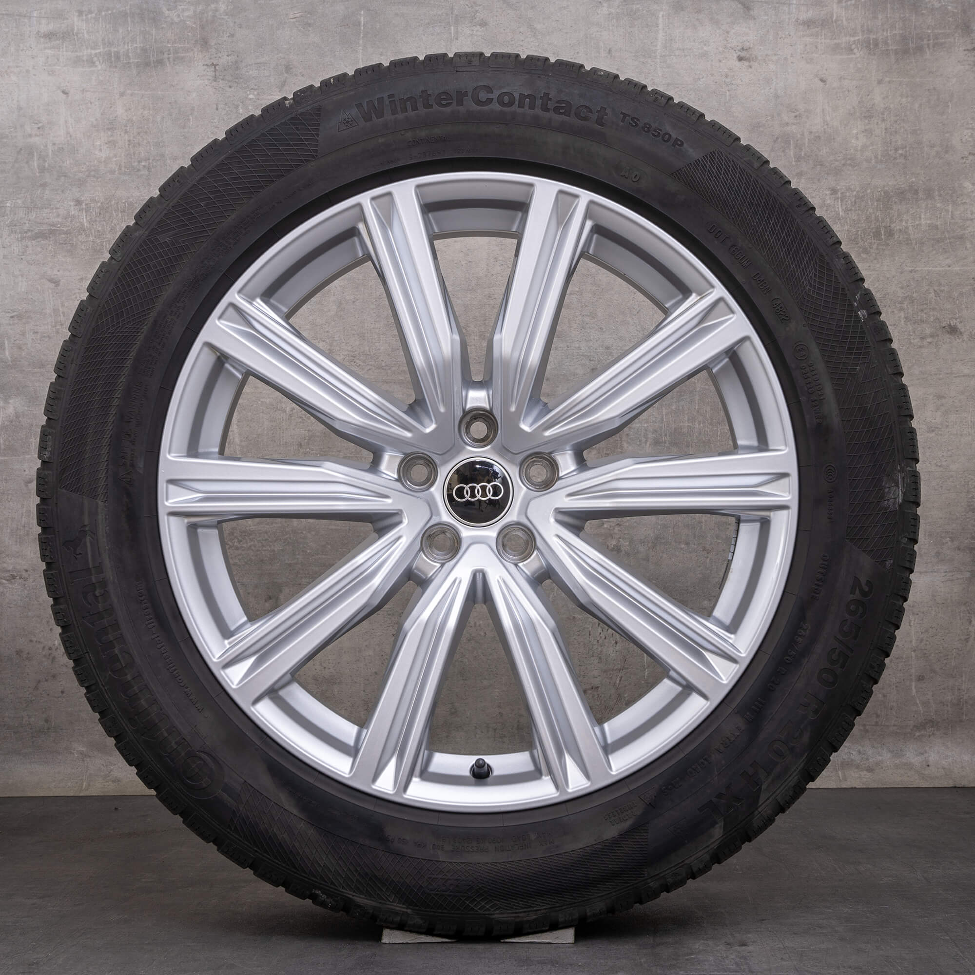 OEM Audi Q8 SQ8 winter wheels 20 inch 4M rims 4M8601025T silver