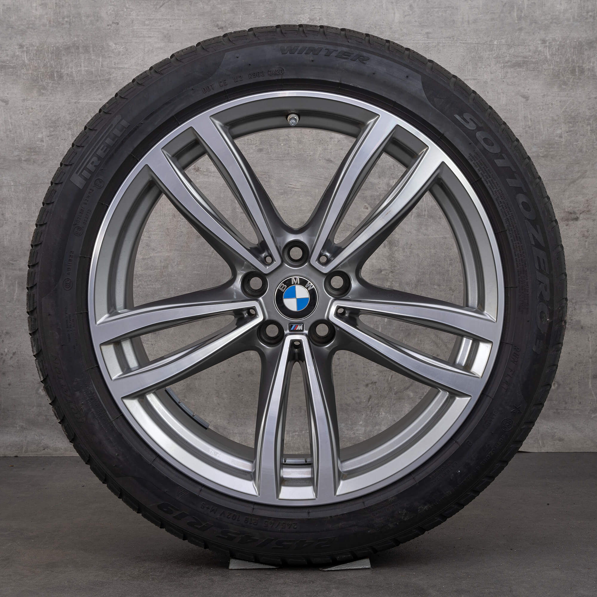 BMW 19 Zoll Felgen 7er G11 G12 6er GT G32 Winterräder Styling 647 M 7850579