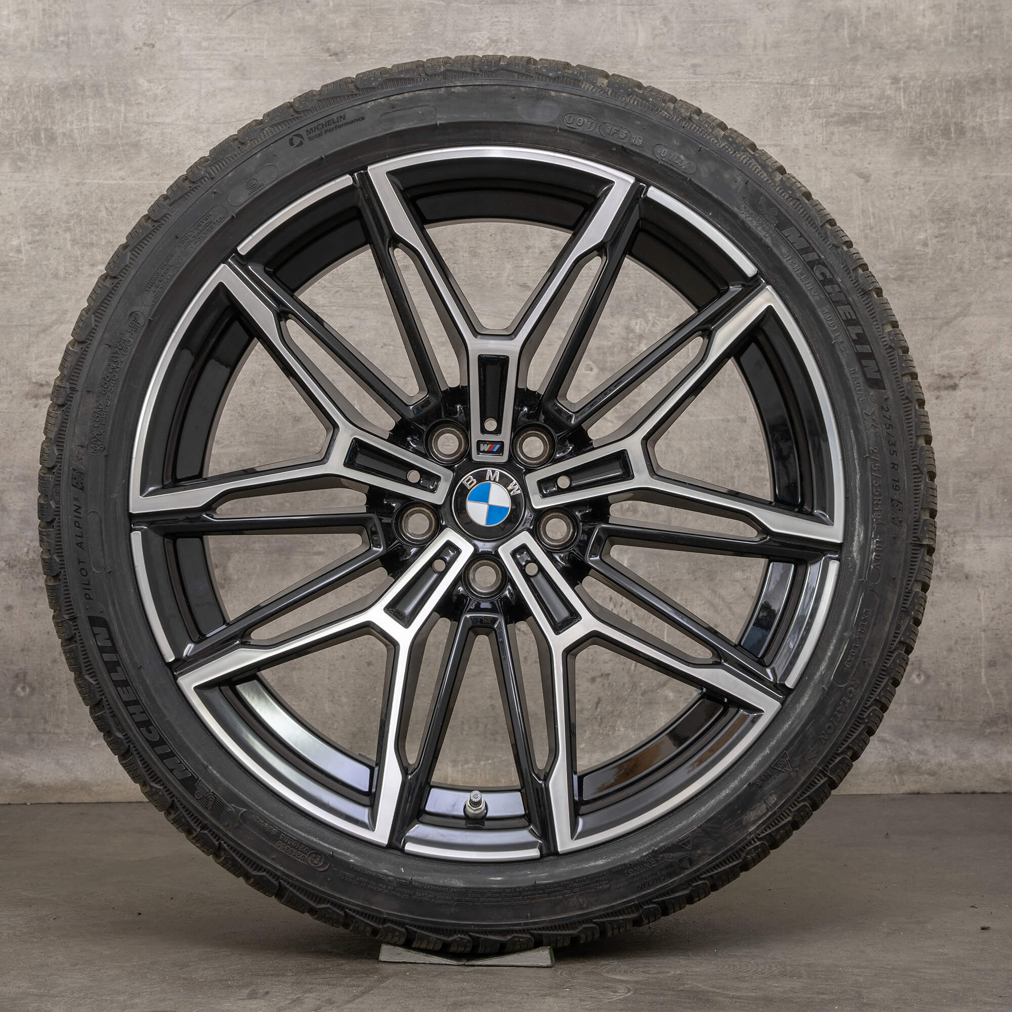 OEM BMW M2 rims 19 20 inch G87 Coupe winter wheels 7882869 7882870 930 M jet black tires
