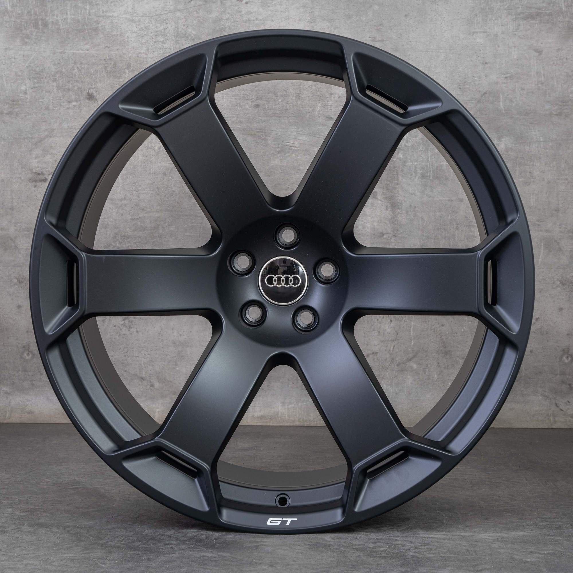 Oem Audi RS6 RS7 GT jantes 22 pouces 4K C8 pneus été rétro 4K0601025EB noir mat