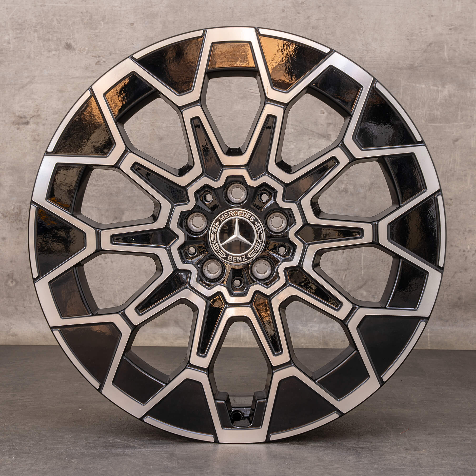 Alkuperäiset Mercedes Benz GLB EQ vanteet 20 tuuman X244 A2444010400 A2444010500 Aerodynamics musta kiillotettu sorvattu