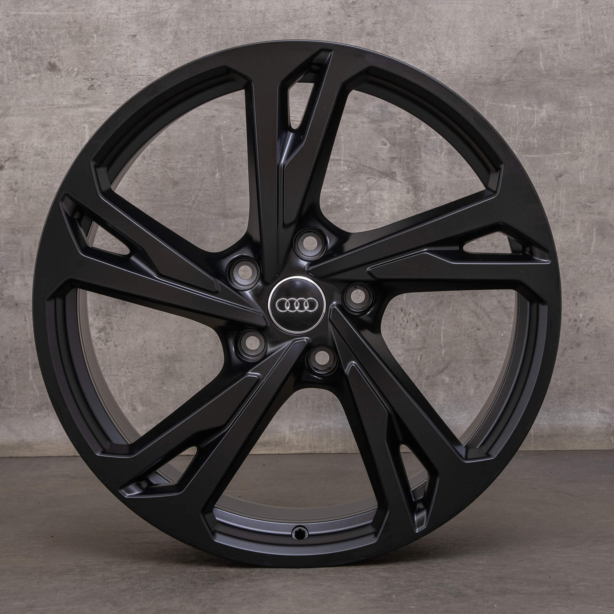 Originale Audi e-tron GT felger 20 tommer FW Gran Turismo Quattro 4J3601025AN 4J3601025AM svart satinfinish