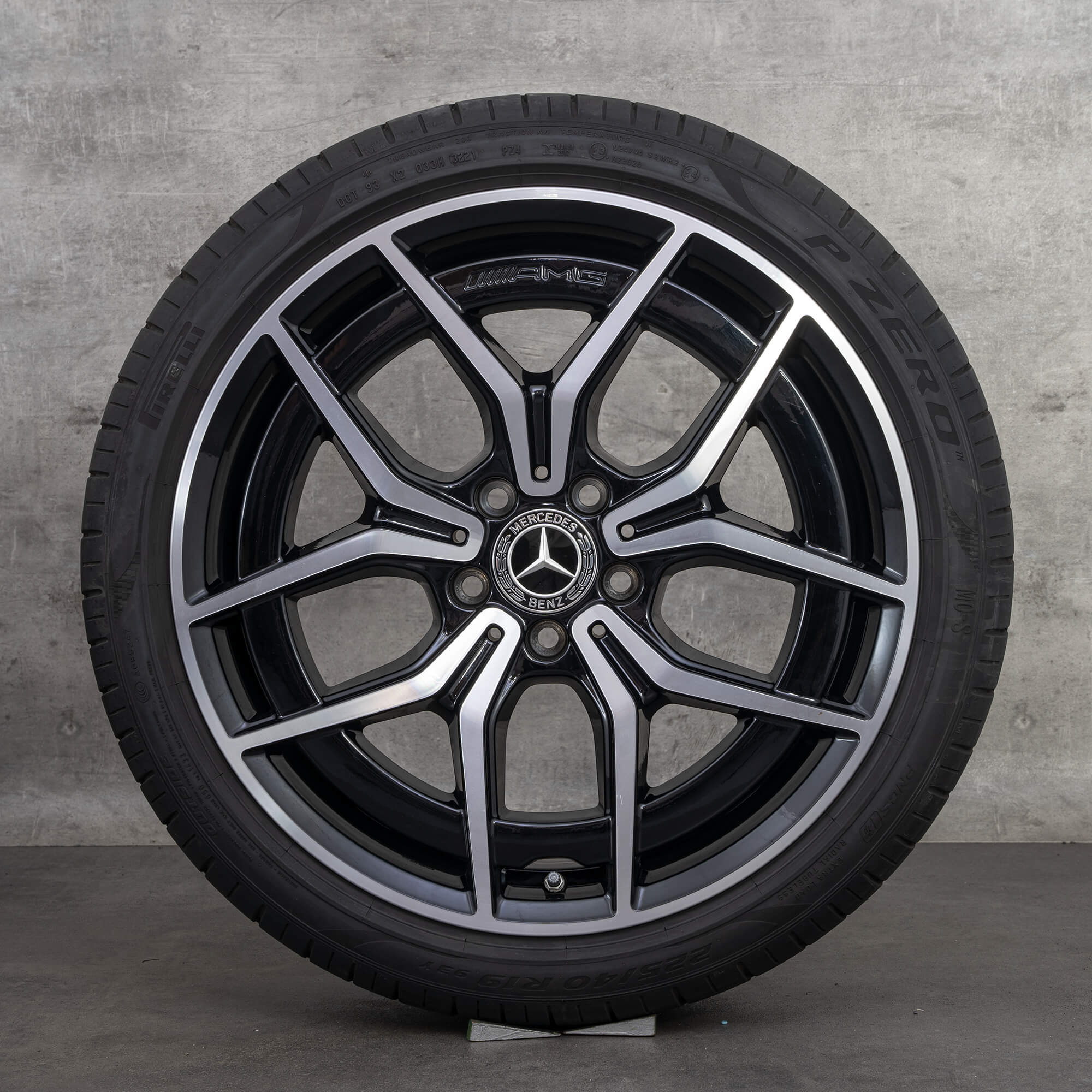 AMG 19 inch Mercedes Benz rims C-Class W206 S206 summer tires wheels