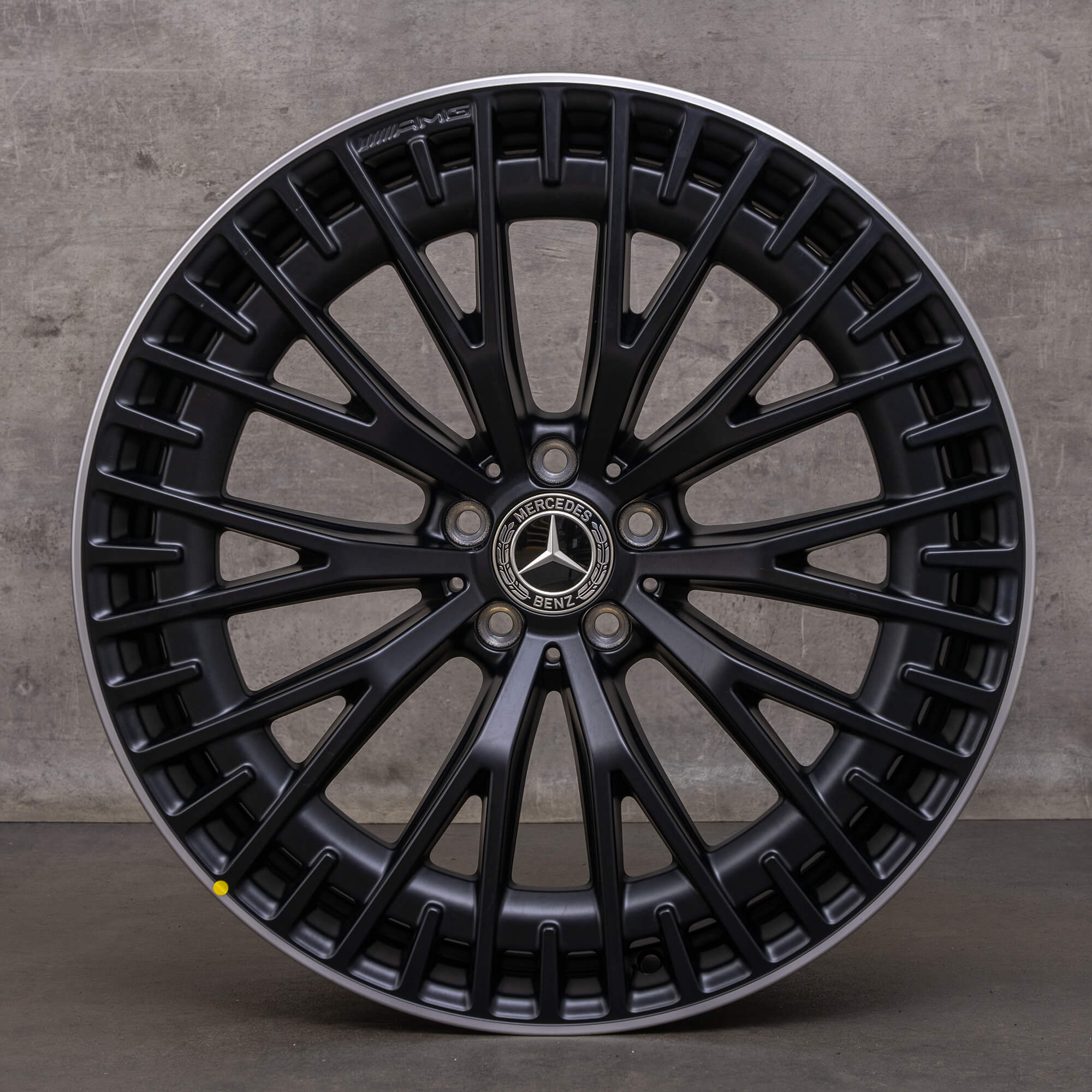 Llantas originales Mercedes Benz EQS 53 AMG 21 pulgadas V297 A2974012900 negro mate alto brillo torneado NUEVO