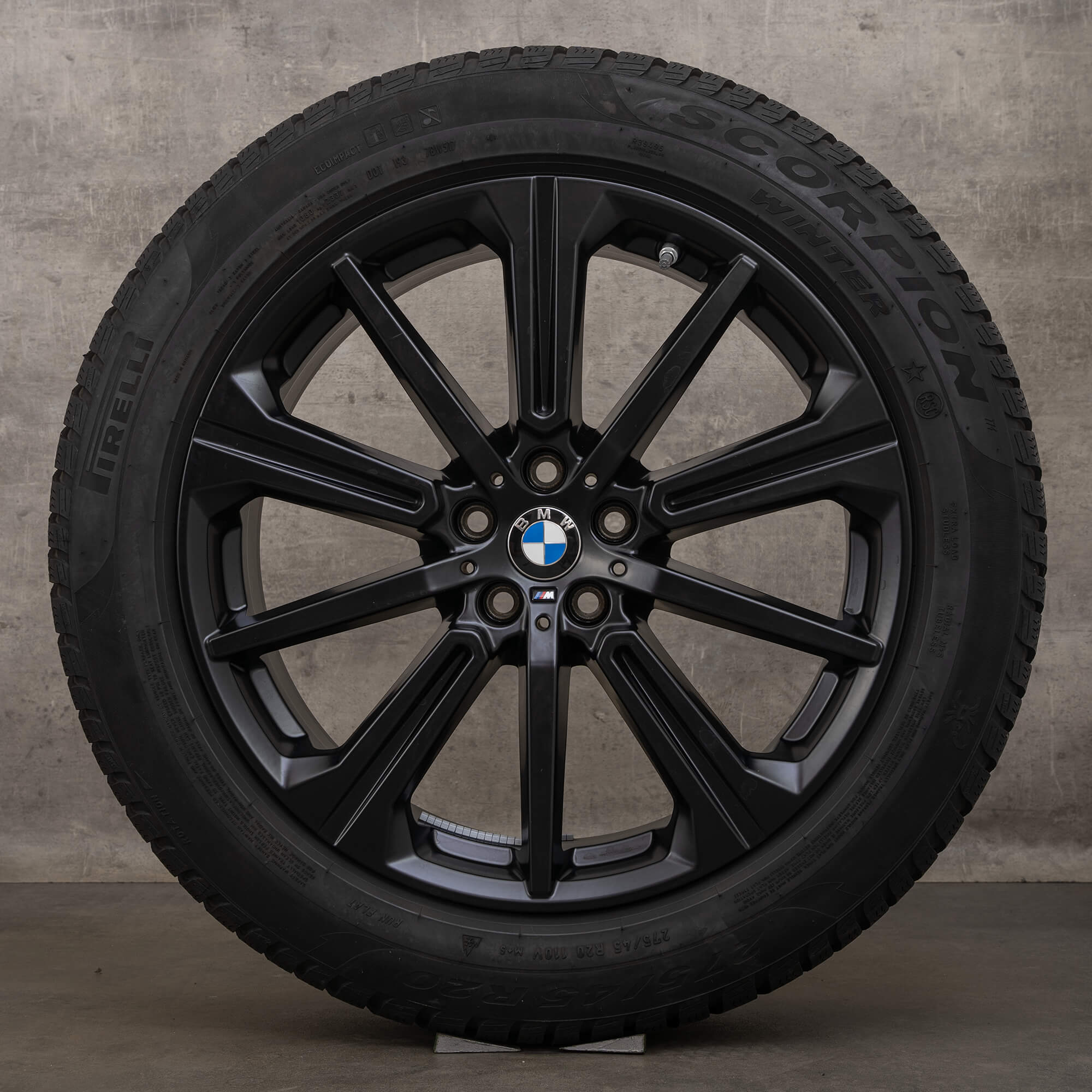 Jante originale BMW X5 G05 X6 G06 20 inch vara 748 M 6883765 negru