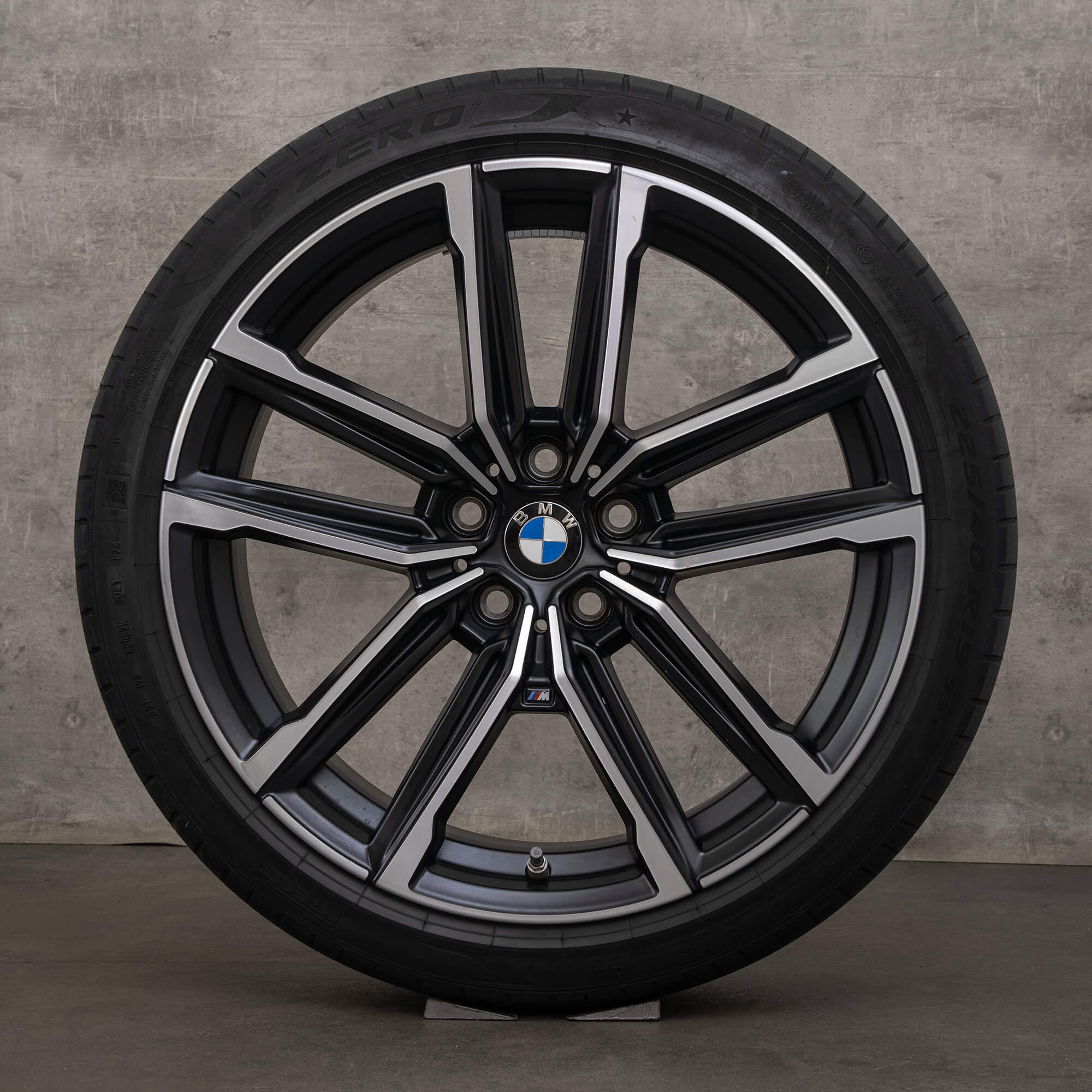 送料込み　 G20.G21.G22 純正ホイール　797M ブラック塗装 OEM BMW 2 Series 3 4 rims 19 inch G42 G20 G21 G22 G23 summer tires