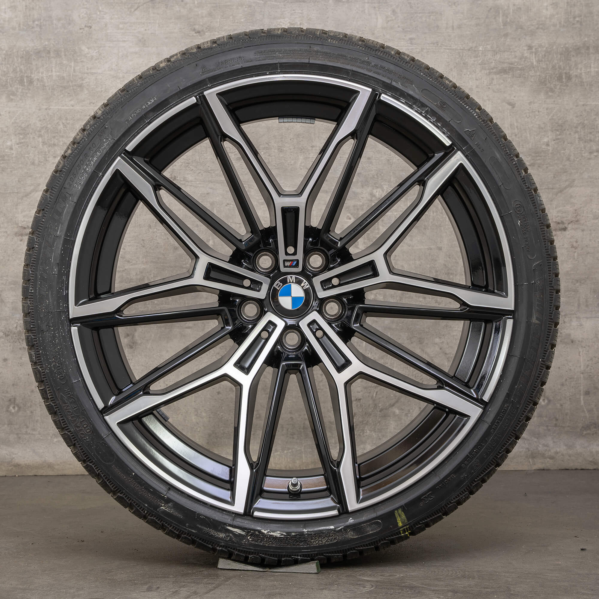 OEM BMW M2 rims 19 20 inch G87 Coupe winter wheels 7882869 7882870 930 M jet black tires