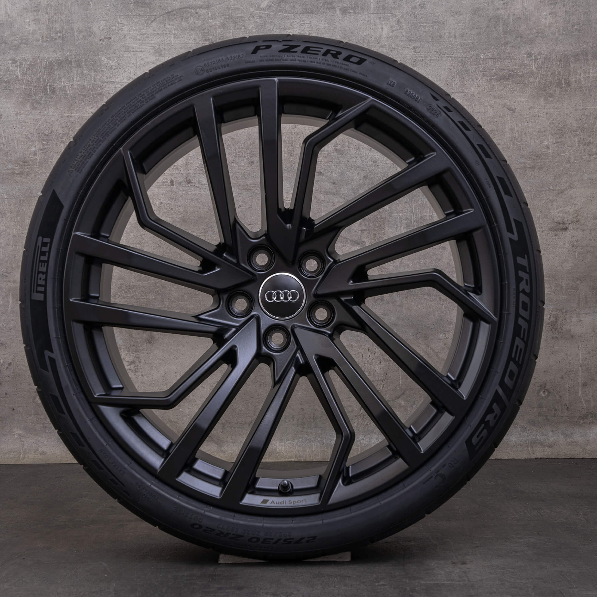 Llantas originales Audi RS4 RS5 20 pulgadas B9 8W F5 llantas de verano 8W0601025FT negro mate