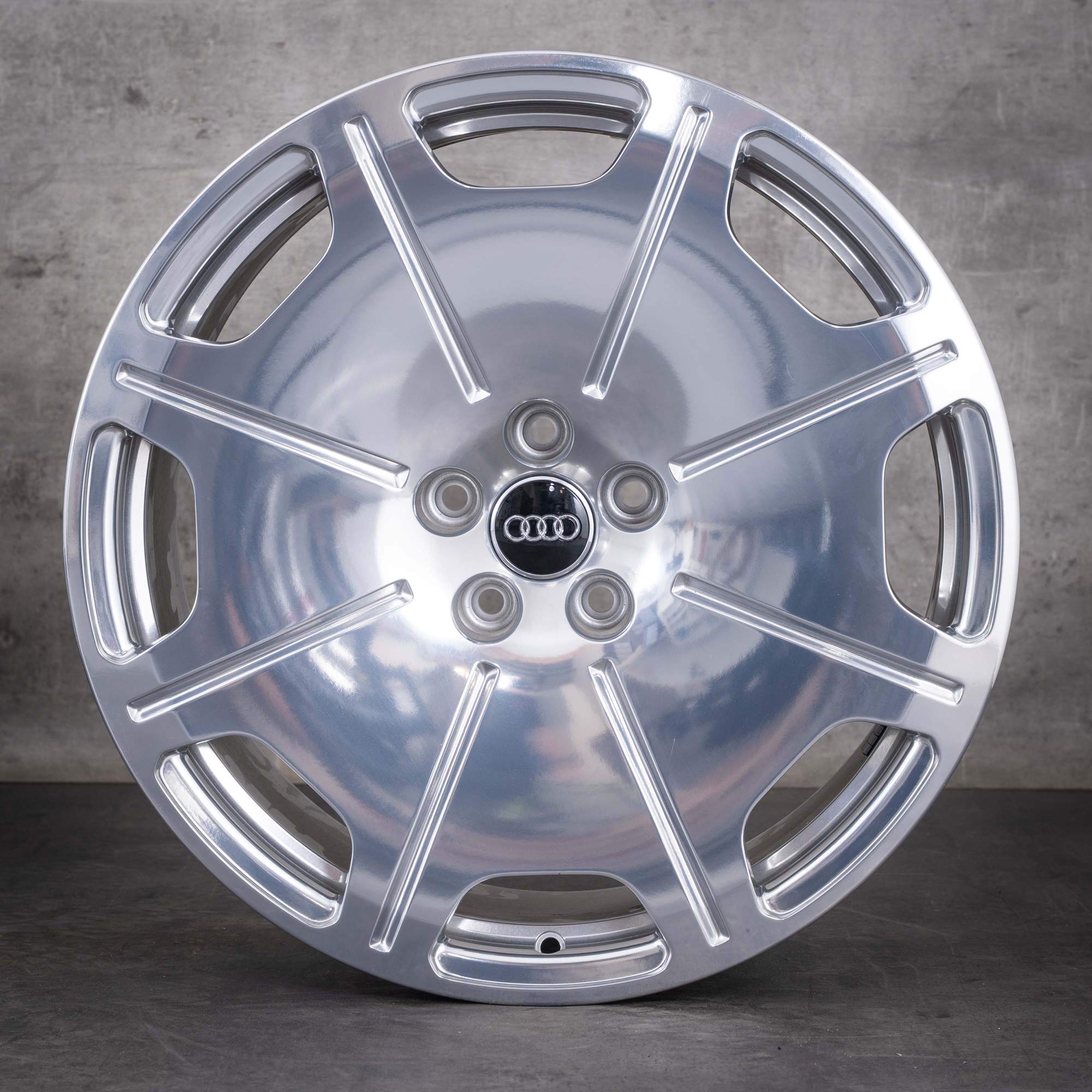 Original Audi A8 S8 4N Felgen 20 Zoll 4N0601025AG chrom glanz NEU