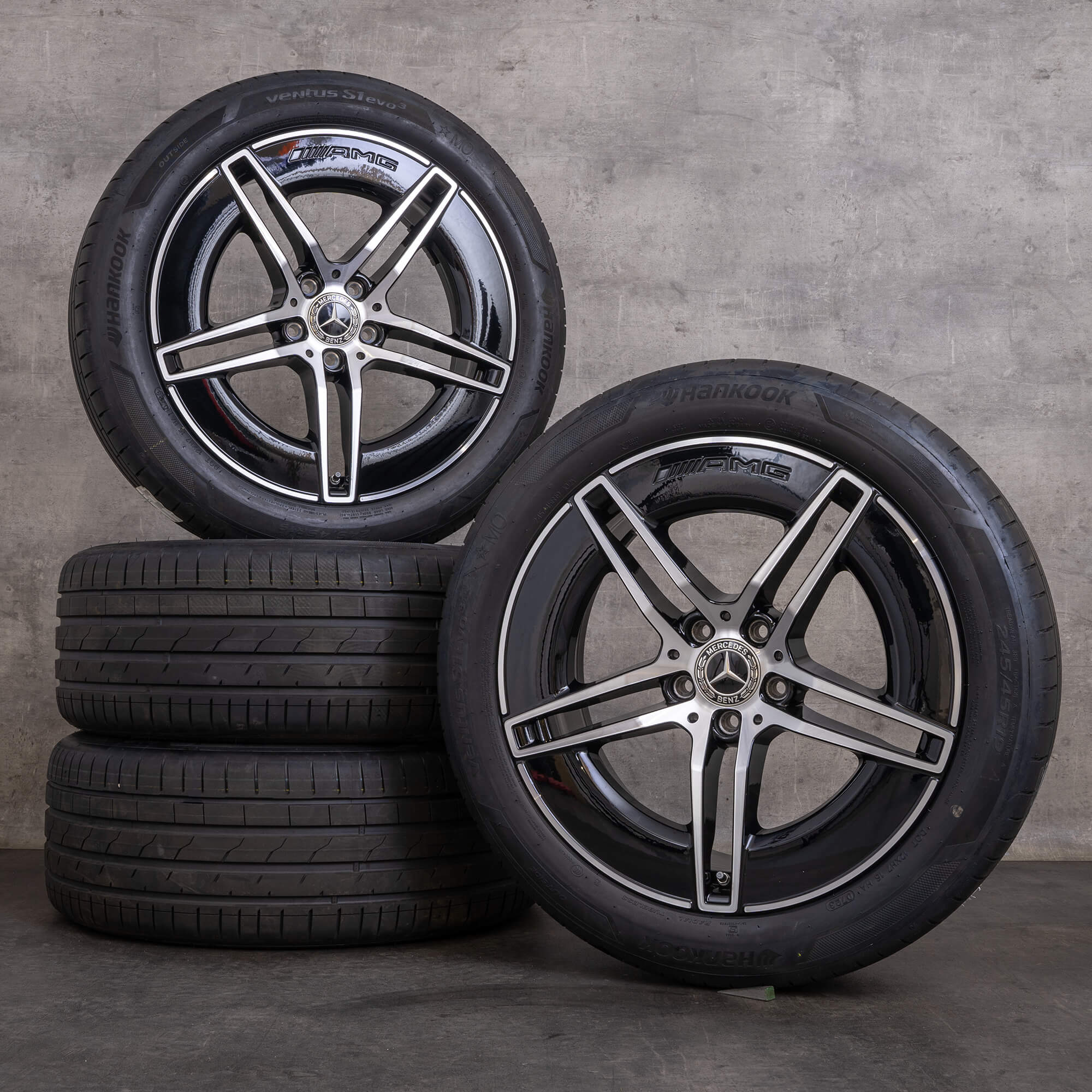 OEM Mercedes Benz E-Class AMG Rims 19 inch W214 S214 Summer wheels ...