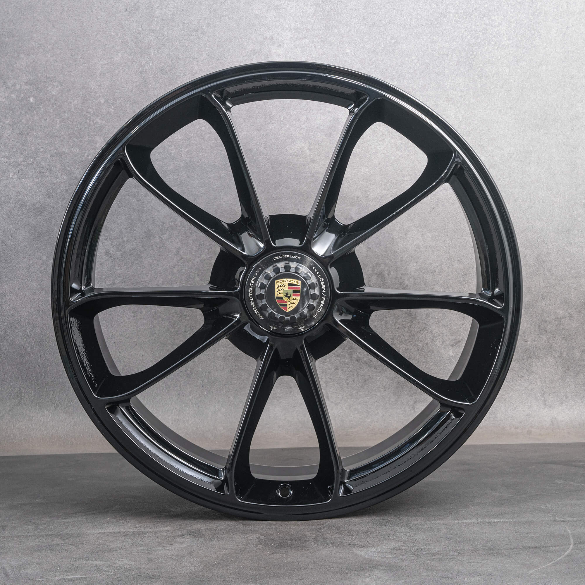 Originální ráfky Porsche 991 20 palců GT3 RS GT2 99136216282 99136216883 black