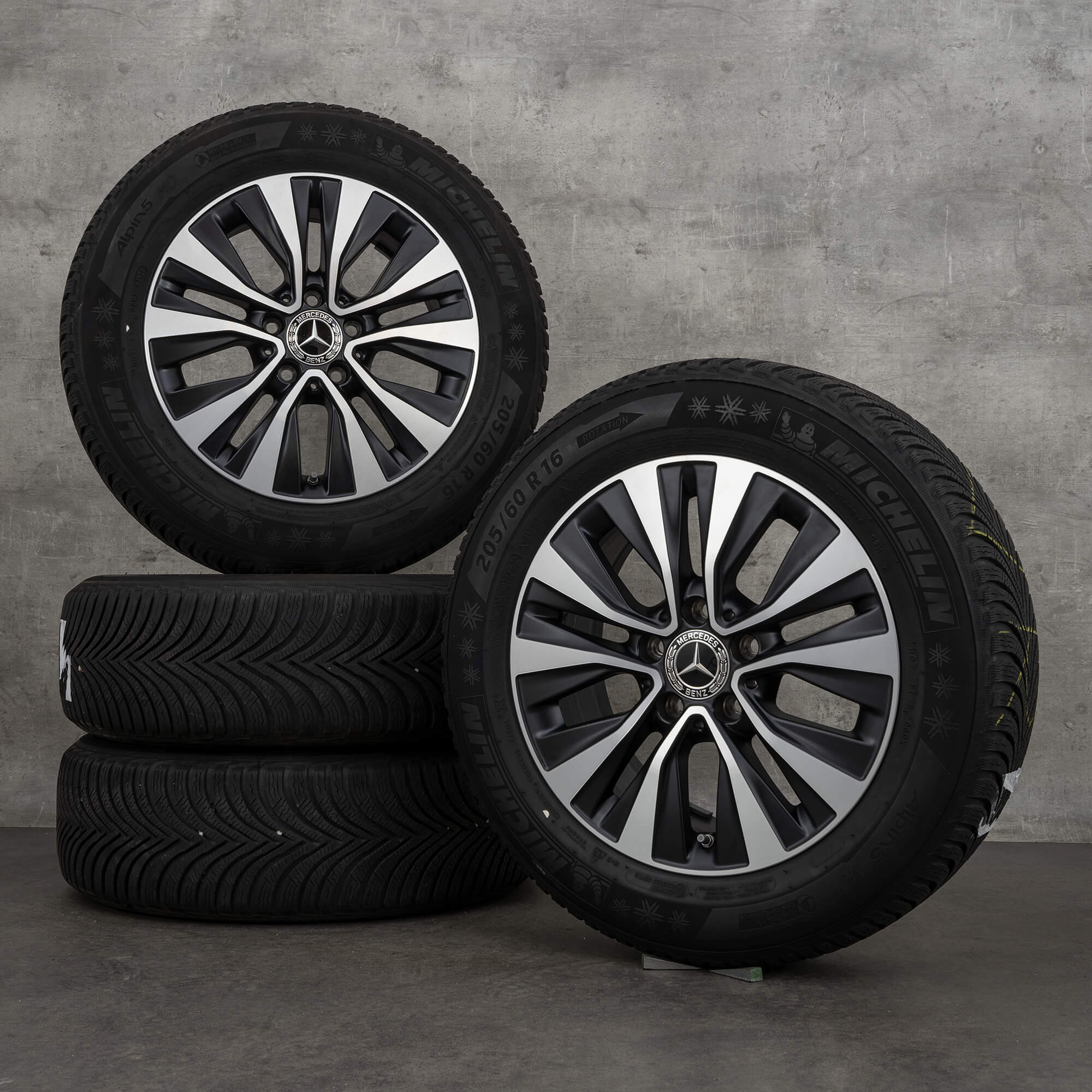 Cerchi Mercedes 16 pollici classe AB W177 W247 CLA W118 ruote invernali