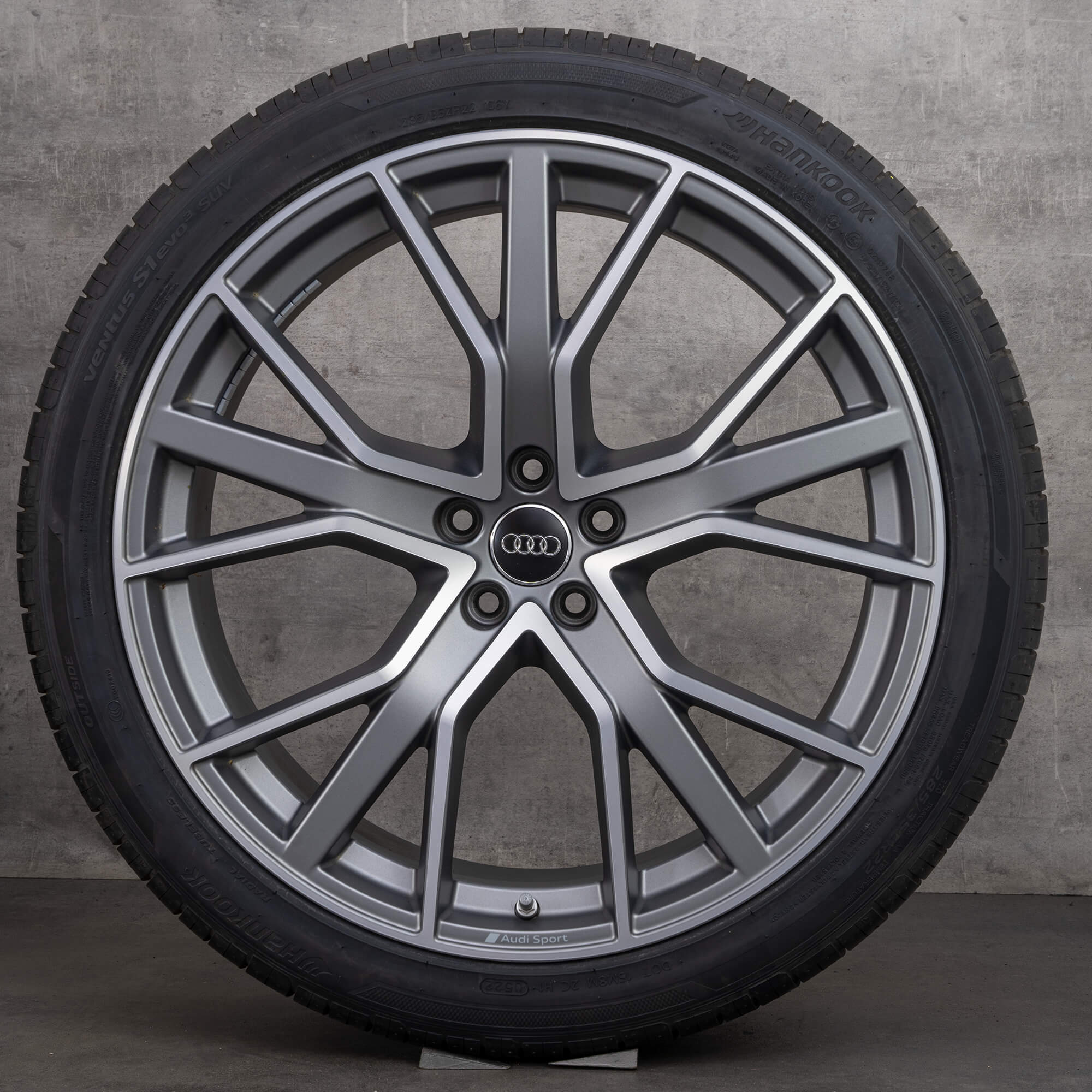 Audi Q7 SQ7 4M sommerfelger 22 tommer sommerdekk felger 4M0601025CP