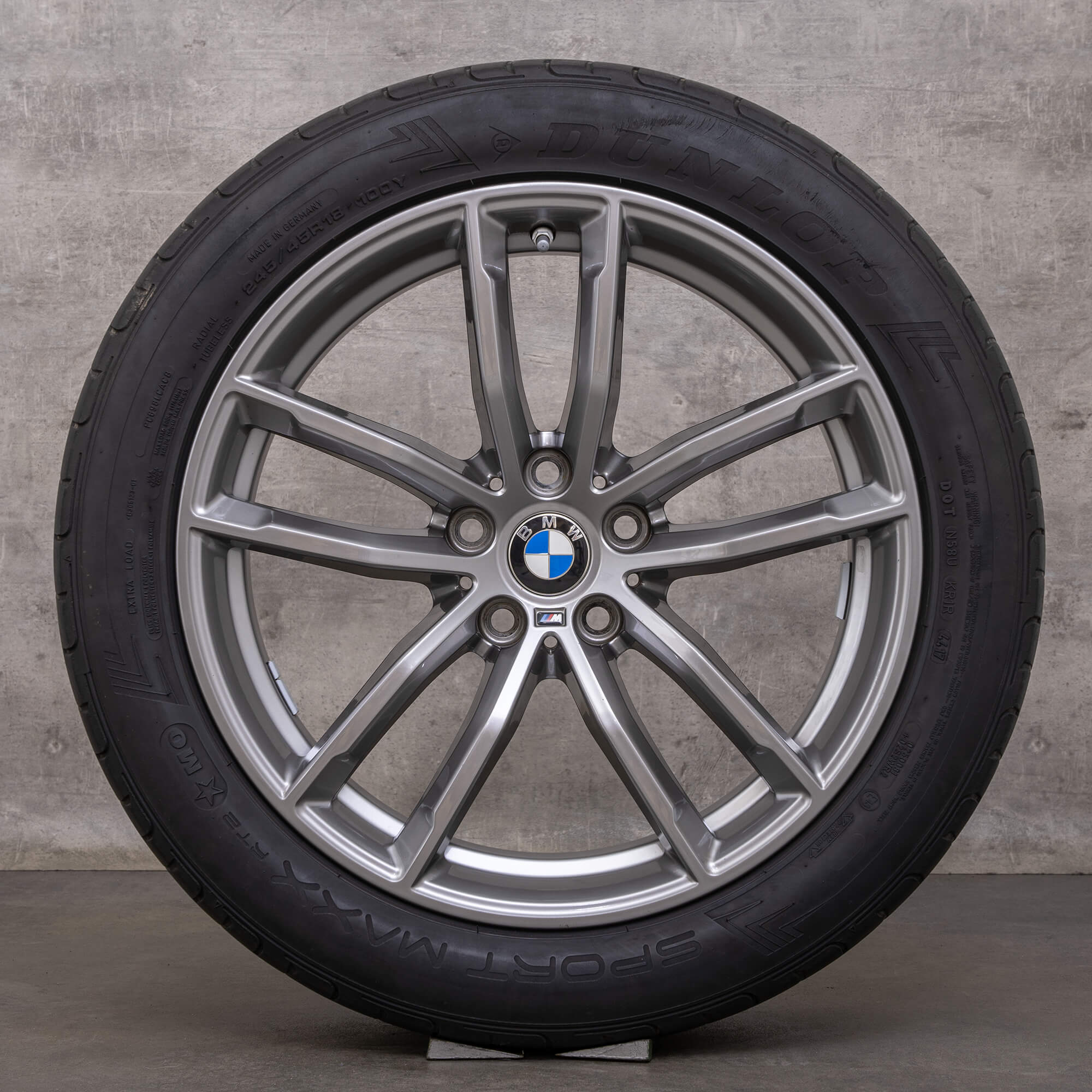 OEM BMW 5 Series rims 18 inch G30 G31 summer wheels Styling 662 M