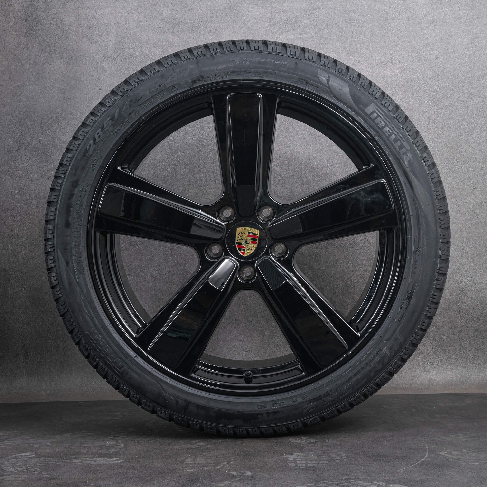 Original Porsche Cayenne Felgen 22 Zoll Winterreifen Winterräder NEU Exclusive