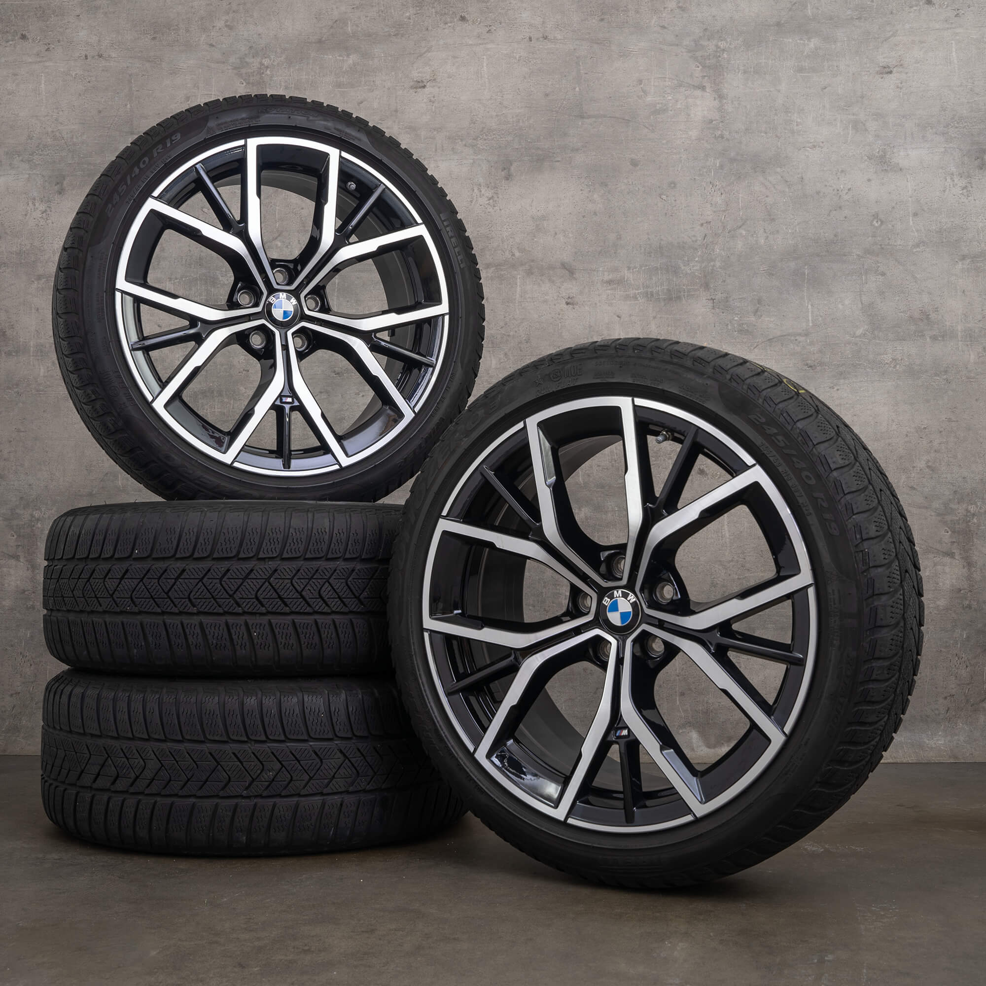 OEM BMW 5 Series G30 G31 19 inch rims summer tires Styling 845 M Y